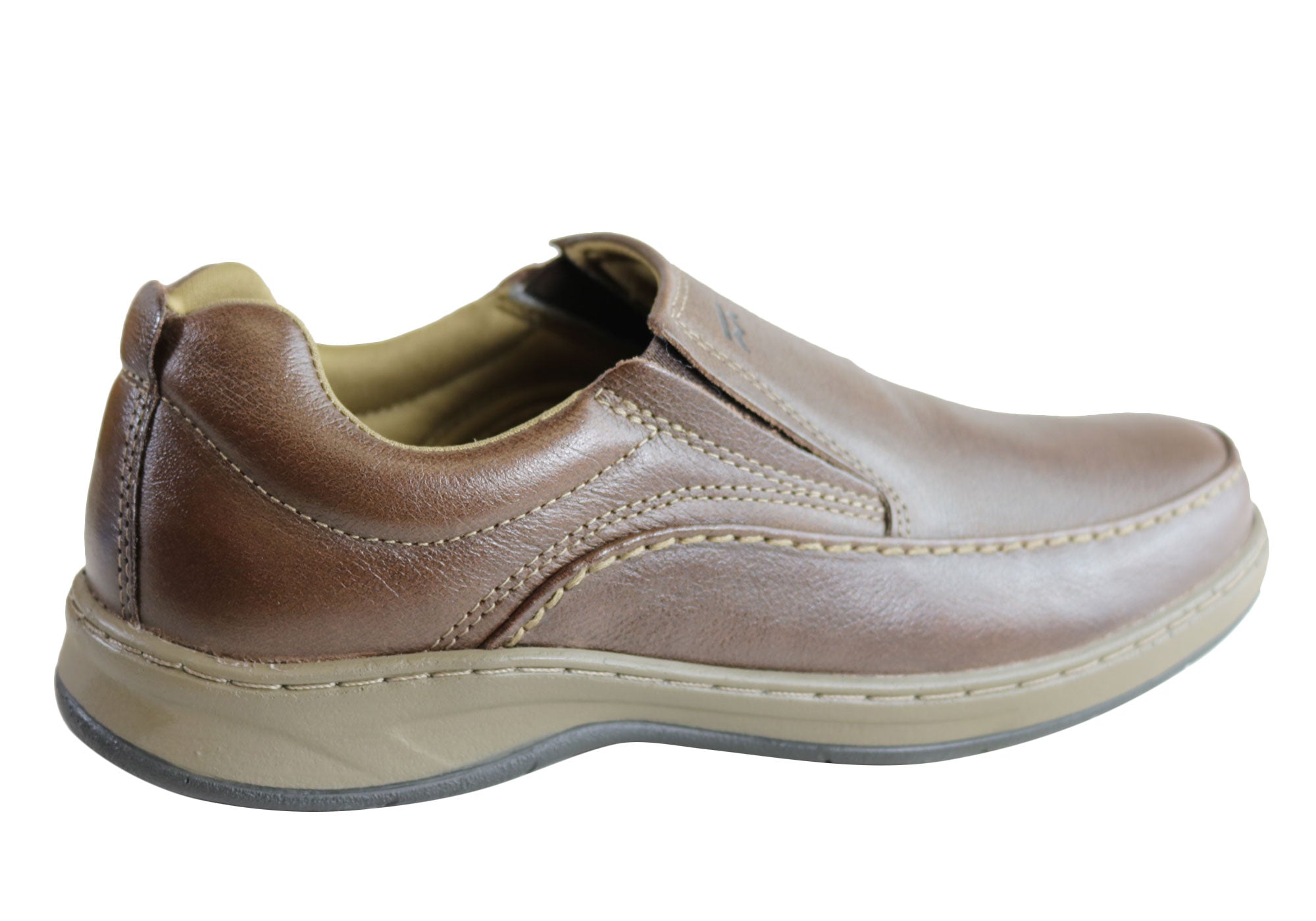 Bradok Men's Classic Slip-On Comfortable Leather Loafers - Genuine Brazilian Leather - Perfect for Business Casual & Weekend Wear