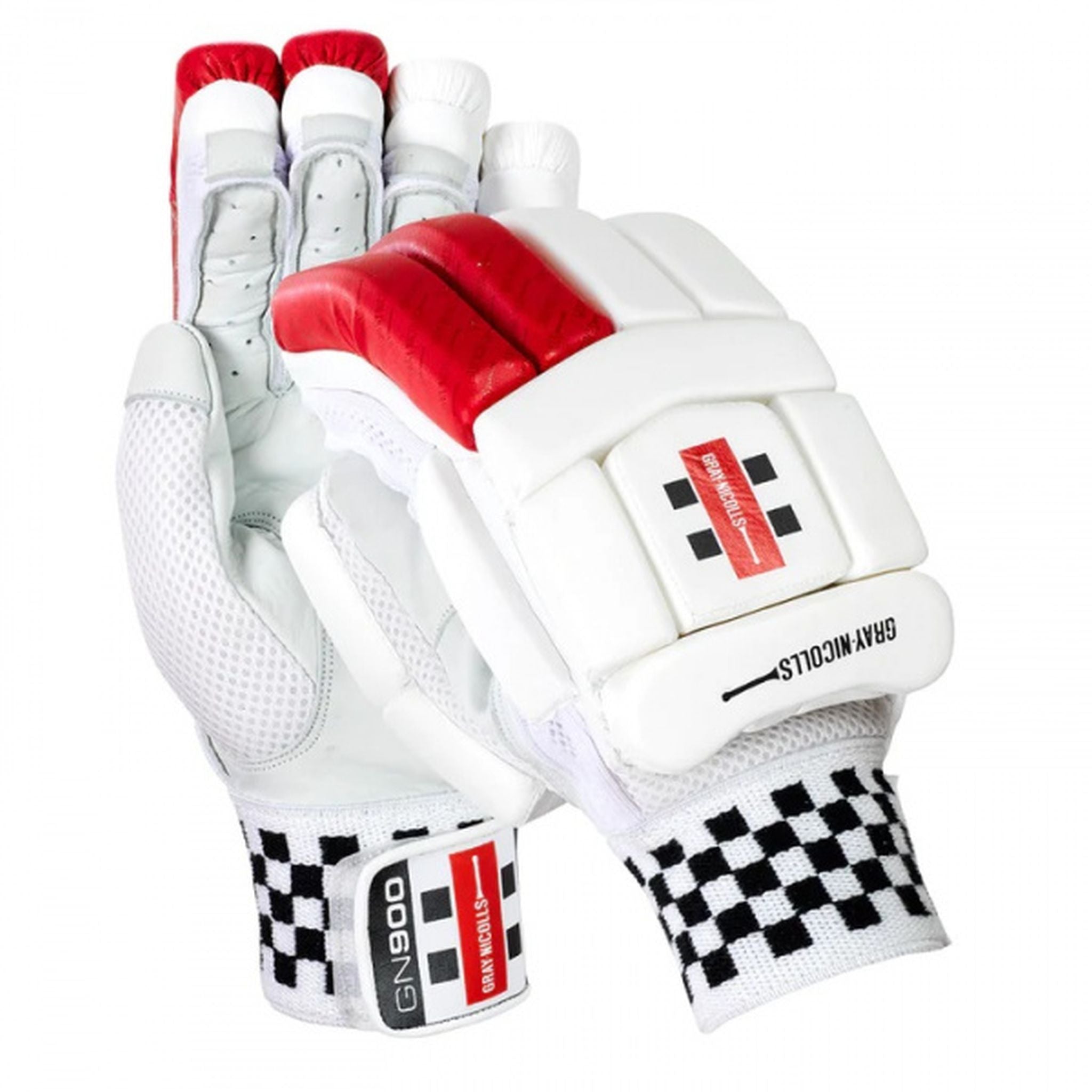 Gray Nicolls GN 900 Cricket Batting Gloves for Men & Women - Premium Leather Palm Protection for Training & Matches