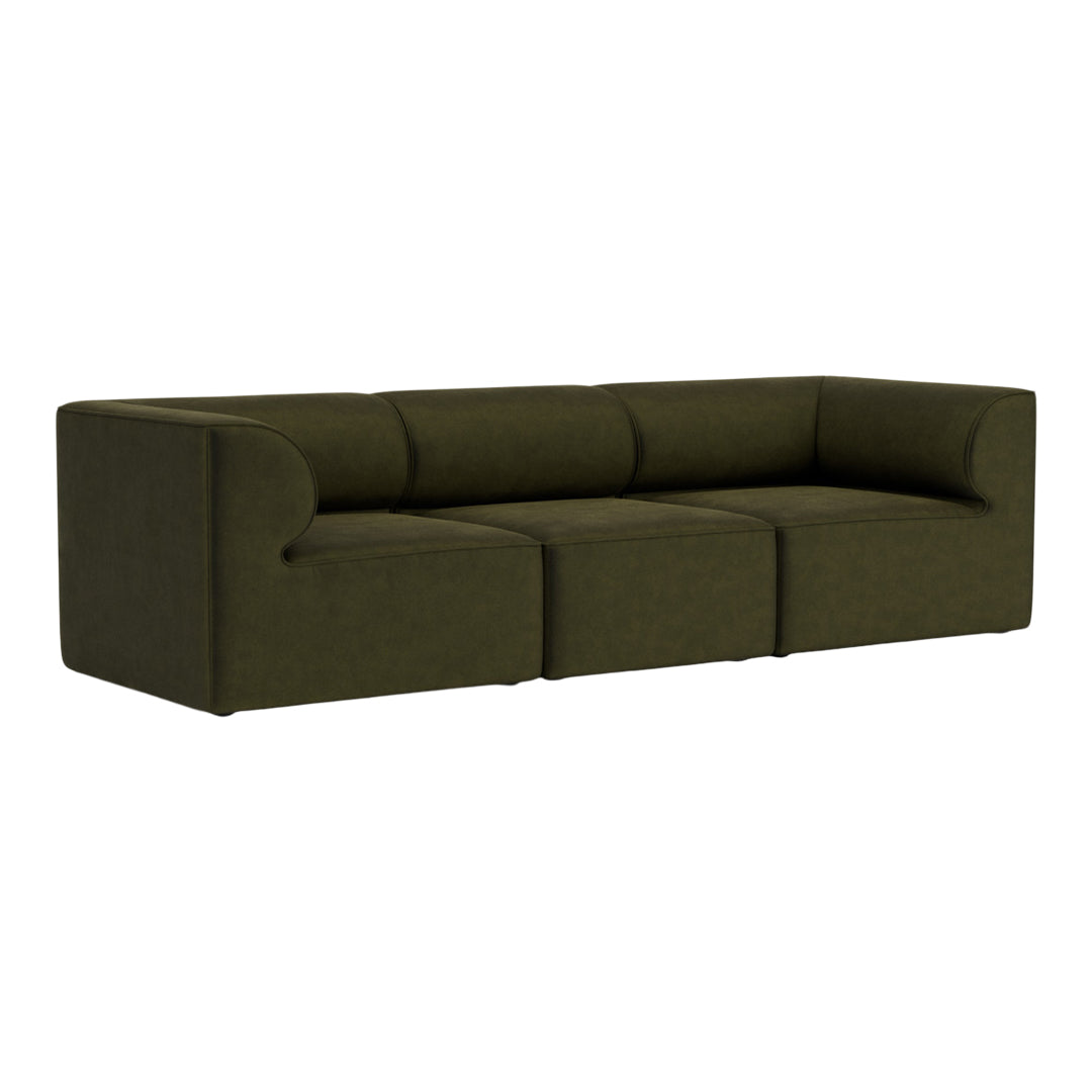 Modular Sofa 3 Seater with 2 Configurations - Modern Sectional Couch for Living Room, Lounge & Home Theater