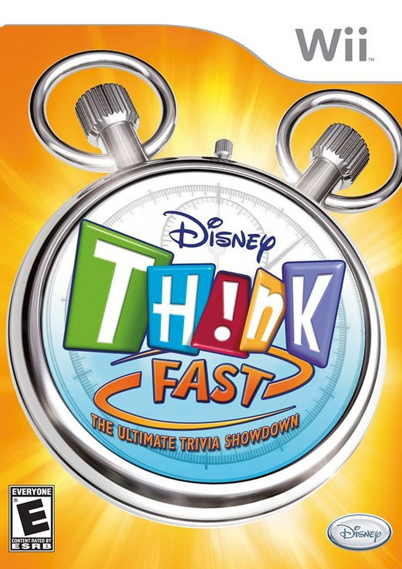 Disney Think Fast Trivia Game for Nintendo Wii - Fun Family Party Game for Kids & Adults - Perfect for Game Nights & Gatherings