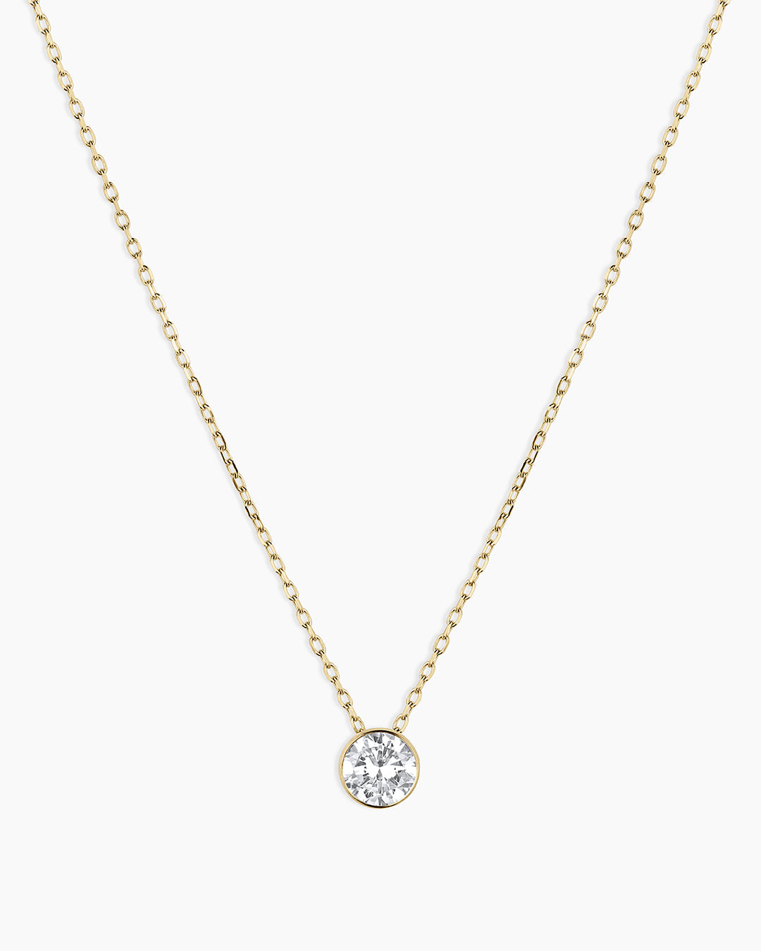 Lab Grown Diamond Halo Necklace - 14K Gold Pendant with Sparkling Gemstones | Elegant Jewelry Gift for Women, Anniversary, Valentine's Day & Special Occasions
