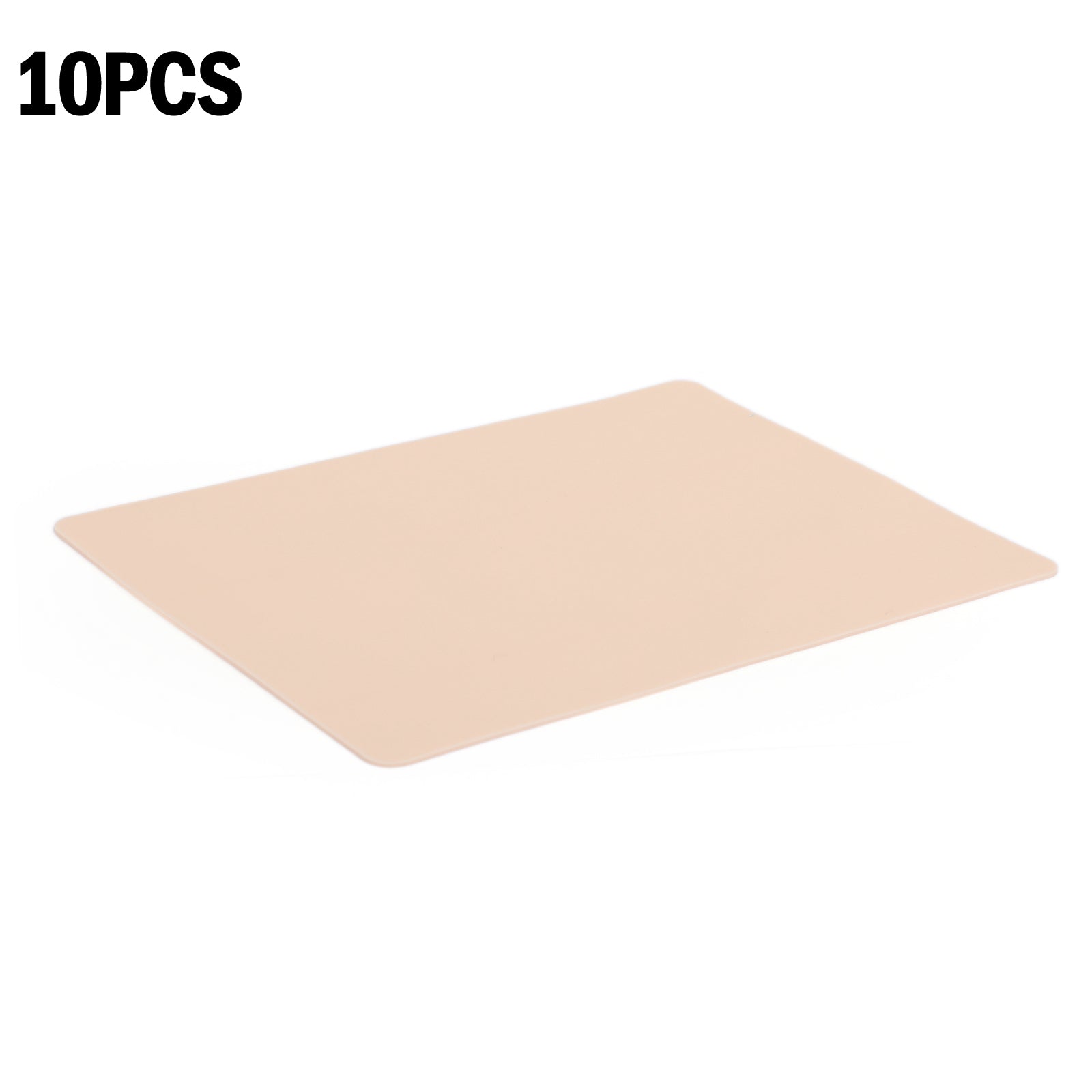 10pcs Microblading Tattoo Practice Skin Sheets - Permanent Makeup Training for Eyebrows & Lips - Realistic Texture for Beginners & Professionals - Perfect for Home Practice & Beauty School Training