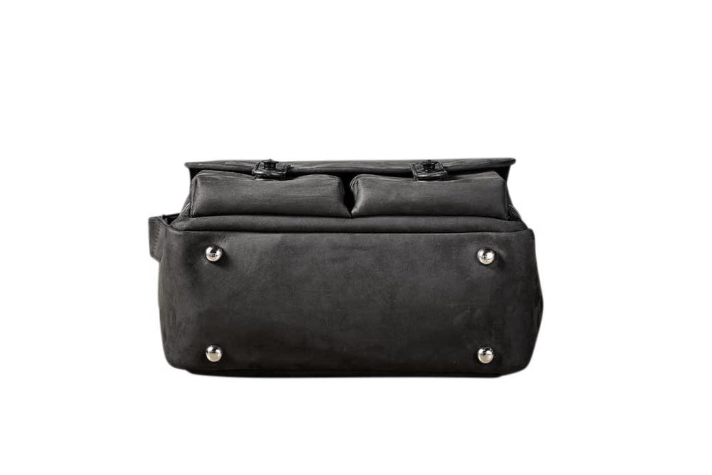 Premium Oberwerth SL Medium Camera Bag - Black with Red Lining | Waterproof DSLR/SLR Shoulder Bag for Photographers | Perfect for Travel, Street & Studio Photography