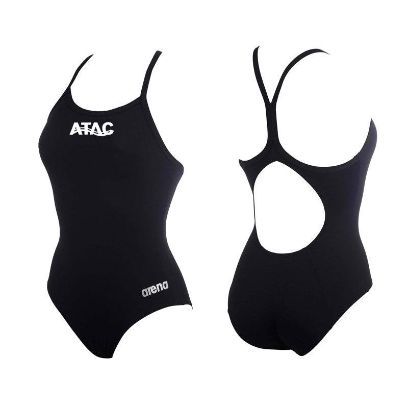 ATAC Arena Team Solid Light Drop Back T-Shirt with Logo - Comfortable & Durable for Sports, Training & Casual Wear
