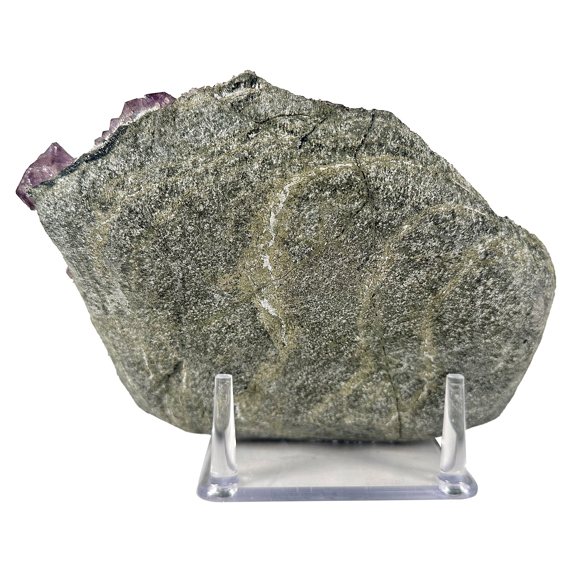 Premium Natural Amethyst Crystal Specimen - Rare Healing Gemstone for Meditation, Energy Work & Spiritual Healing | Mineral Decor for Home, Office & Yoga Studio | RMI701