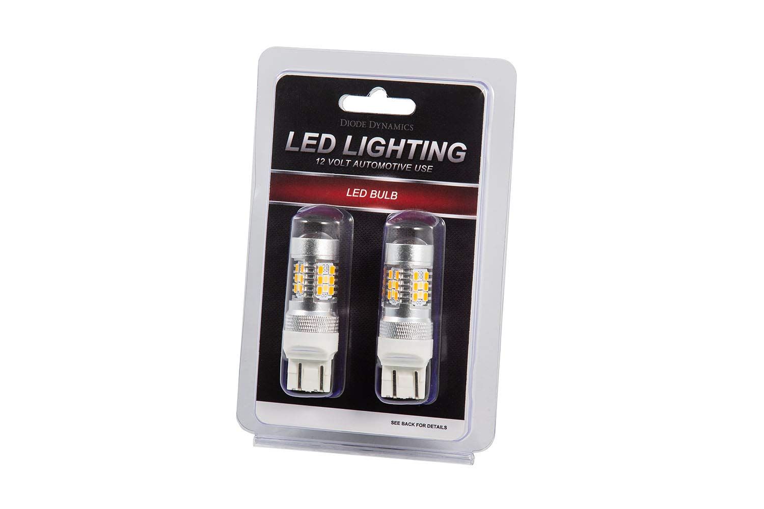 Diodes Dynamics 7443 LED Bulb HP24 - Cool White Switchback Single LED Light Bulb for Cars, Trucks, and Motorcycles - Perfect for Turn Signals, Brake Lights, and Tail Lights
