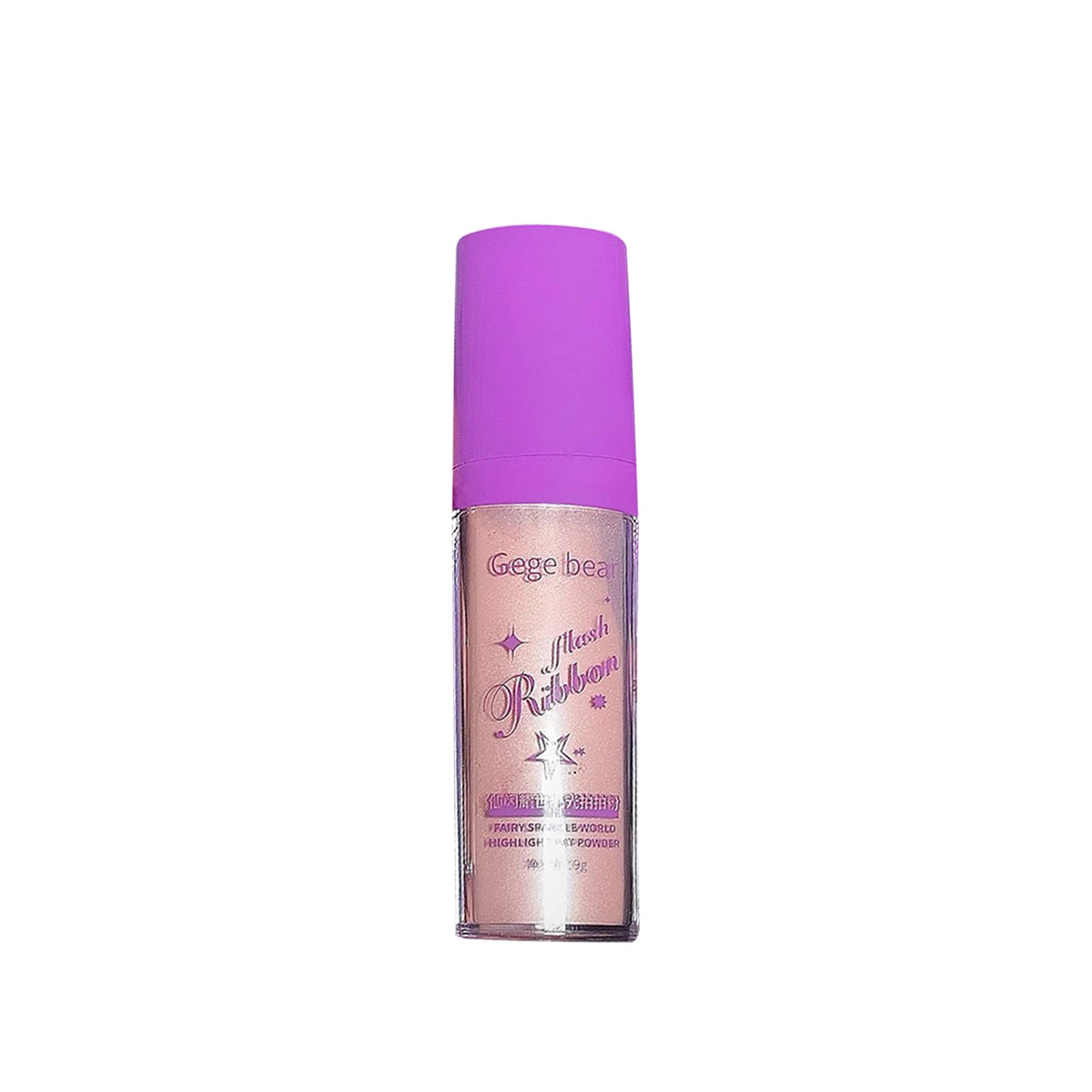 Fairy Highlight Patting Powder - Natural 3D Brightening Body Glitter Powder Stick for Face & Body | Blush Highlighter & Makeup Repair Powder | Perfect for Parties, Festivals & Special Occasions