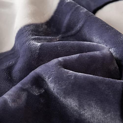 Premium Korean Mink Blanket - Heavyweight 2-Ply Fleece Blanket (60