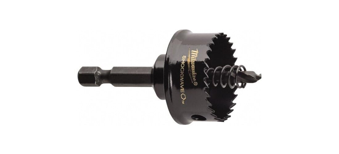 7/8 Inch Bi-Metal Hole Saw - High Speed Steel Cutting Tool for Wood, Metal & Plastic - Perfect for DIY Projects, Plumbing & Electrical Work