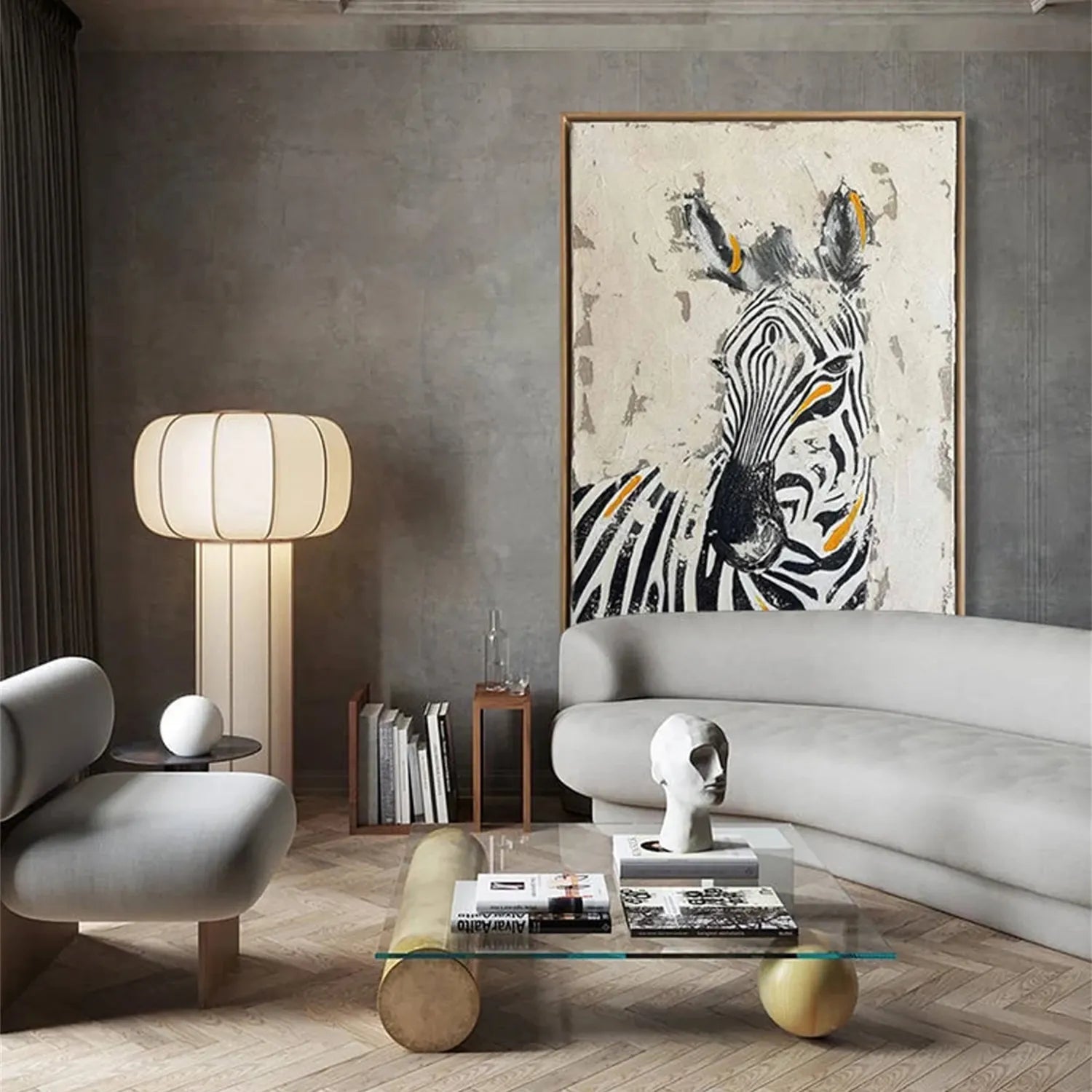 Animal Art Painting #AP072 - Handmade Wildlife Canvas Art for Home & Office Decor
