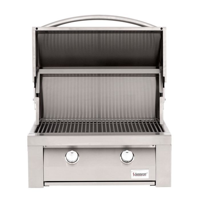 Summerset SBG30 30-Inch Built-In Grill - Natural Gas or Liquid Propane (LP) Convertible - Premium Outdoor BBQ Grill for Patio, Backyard, and Poolside Cooking
