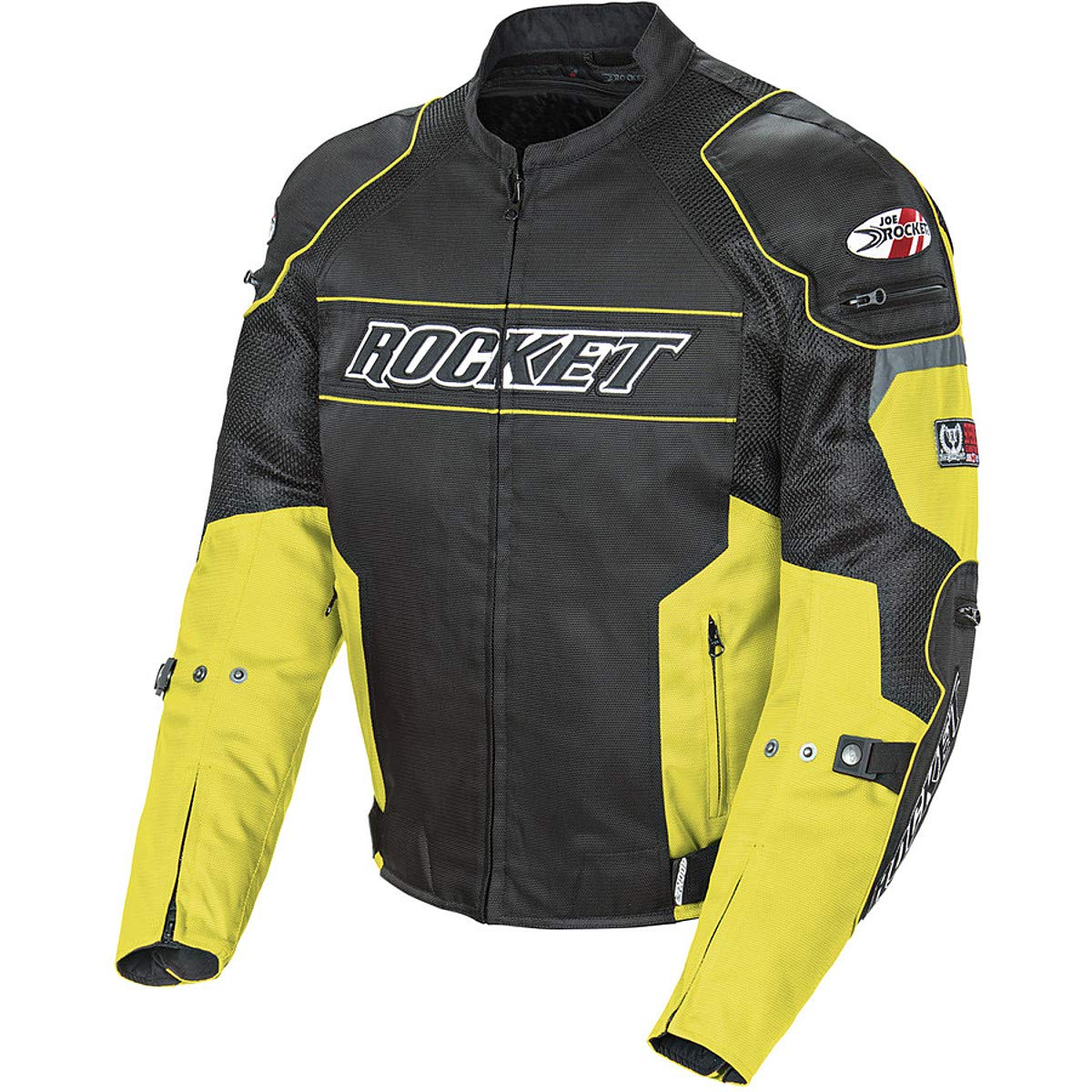 Joe Rocket Men's Motorcycle Jacket - Premium Leather Riding Jacket for Safety & Style | Windproof & Abrasion-Resistant | Ideal for Street Biking, Commuting & Adventure Tours