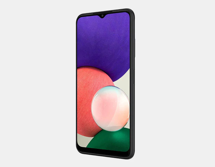 Samsung Galaxy A22 5G Unlocked Smartphone - 128GB Storage, 4GB RAM, Dual SIM, GSM Compatible (Latin Version, Gray) - Perfect for Streaming, Gaming & International Travel