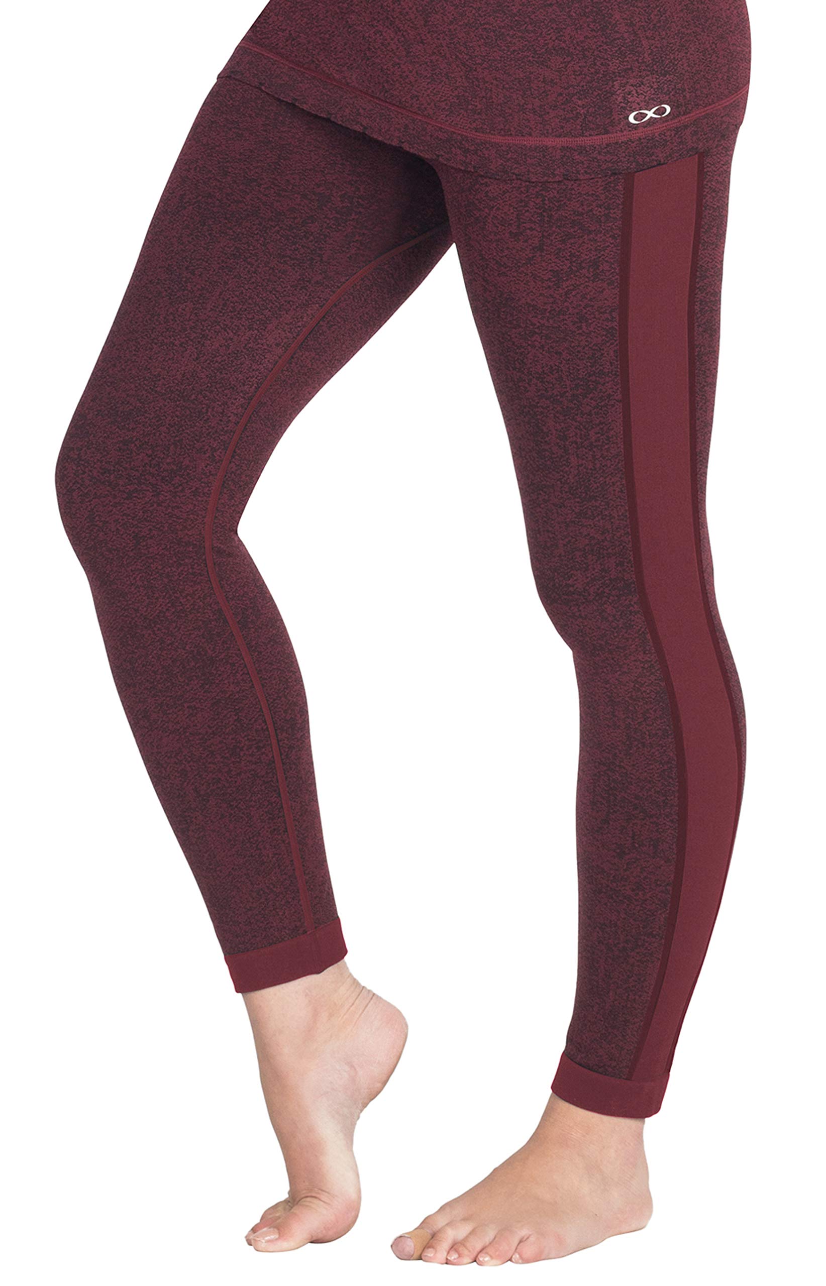 Active Seamless Maternity Leggings - High Waisted Over The Belly Support for Pregnancy - Ella - Perfect for Yoga, Workouts, and Everyday Comfort