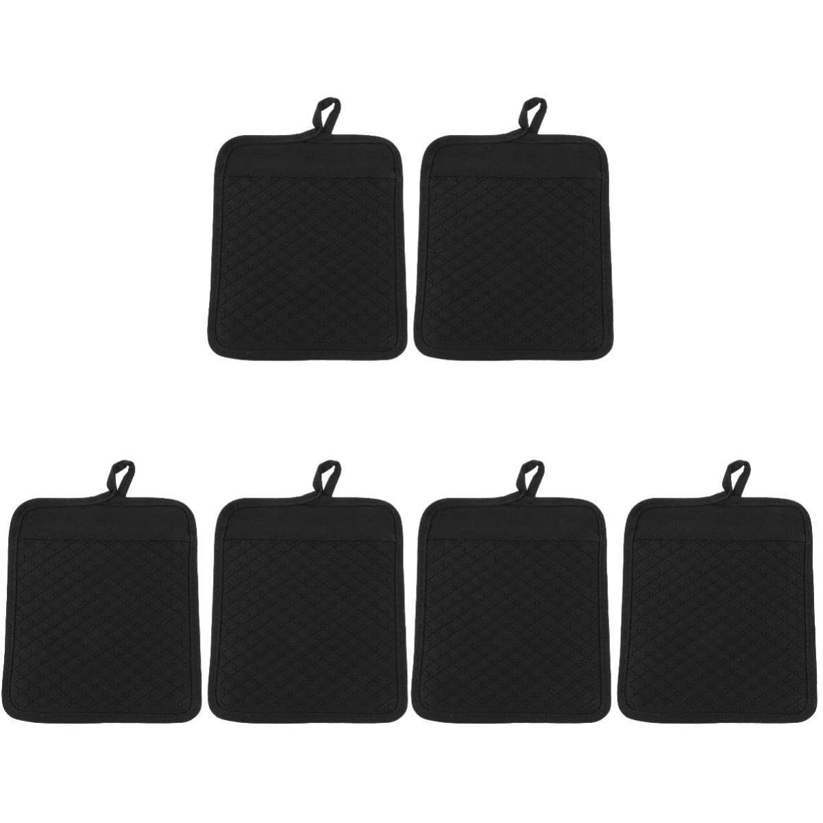 BestonZON Heat Resistant Grill Gloves - 3-Piece Silicone Oven Mitt Set with Pockets for Cooking, Baking, BBQ - Non-Slip Pot Holders for Kitchen, Grilling & Outdoor Camping Use