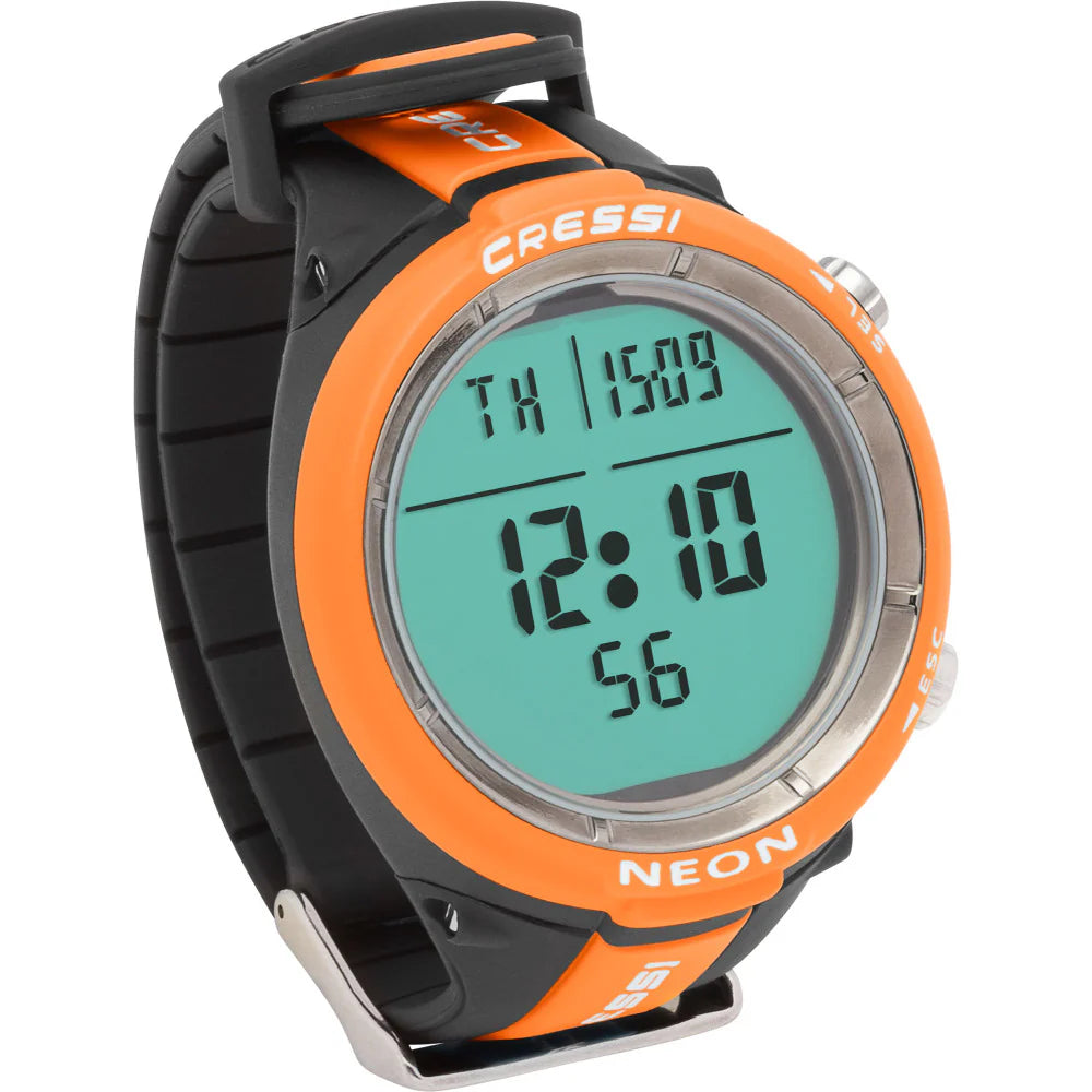 Cressi Neon Orange Snorkeling Mask - High Visibility & Comfort for Scuba Diving, Snorkeling & Water Sports | Perfect for Beach Vacations & Underwater Adventures