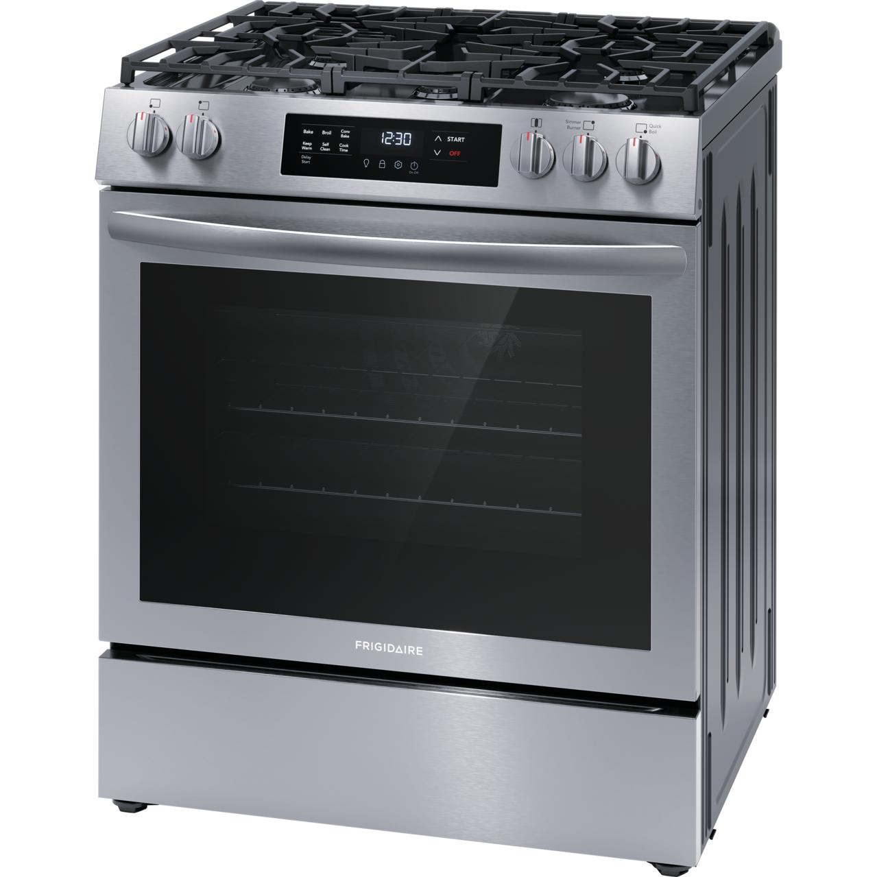 30 Inch Frigidaire FCFG3083AS Freestanding Gas Range - Perfect for Home Kitchens & Cooking Enthusiasts
