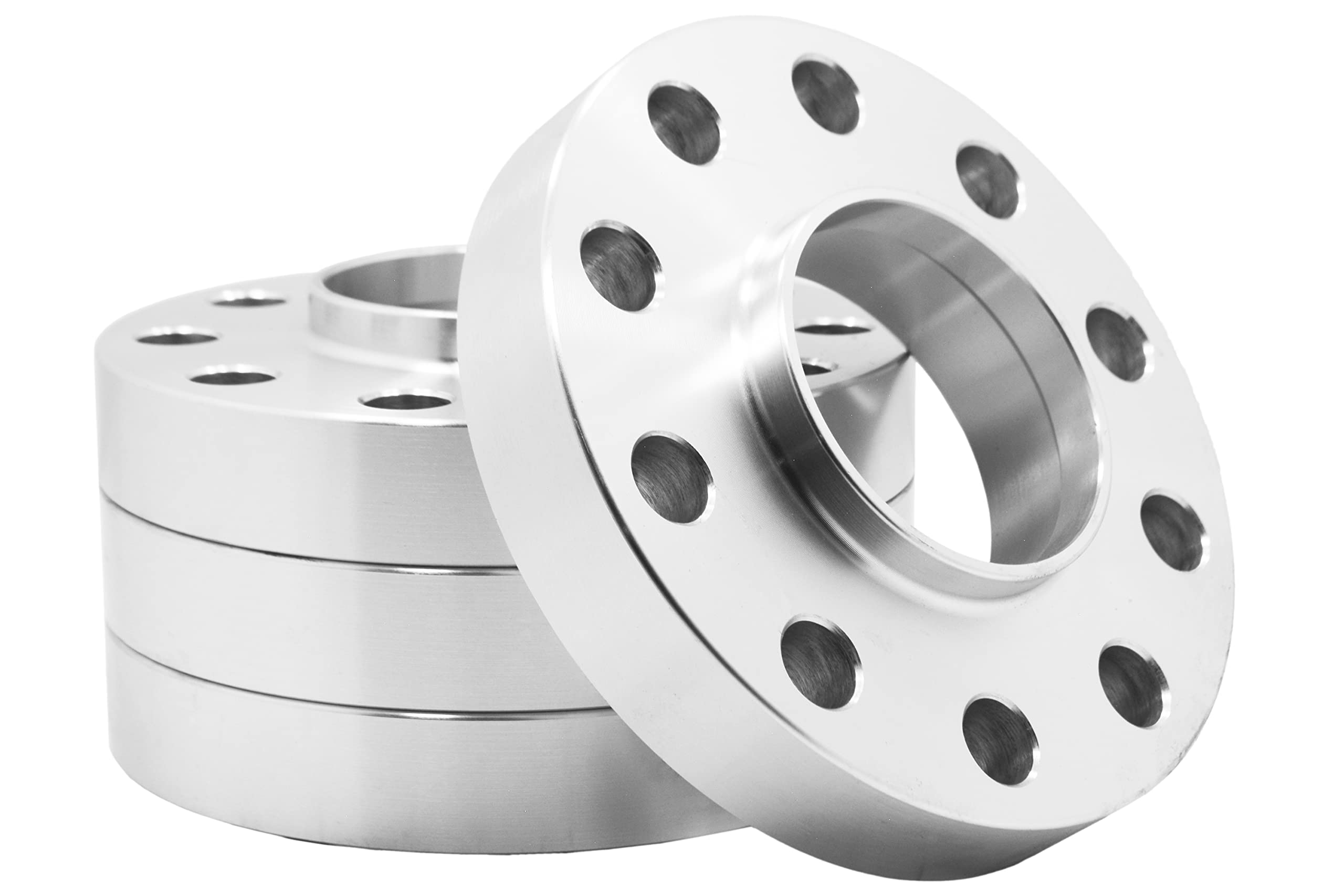 4-Piece Hub Centric Wheel Spacers Kit - 20mm Thick - Fits 5x100 & 5x112 Bolt Patterns - Includes 20 Conical Tapered Lug Bolts (14x1.5) - Compatible with Audi A3/A4/A6 & Volkswagen Golf/Jetta - Perfect for Aftermarket Wheels & Enhanced Stance Upgrades