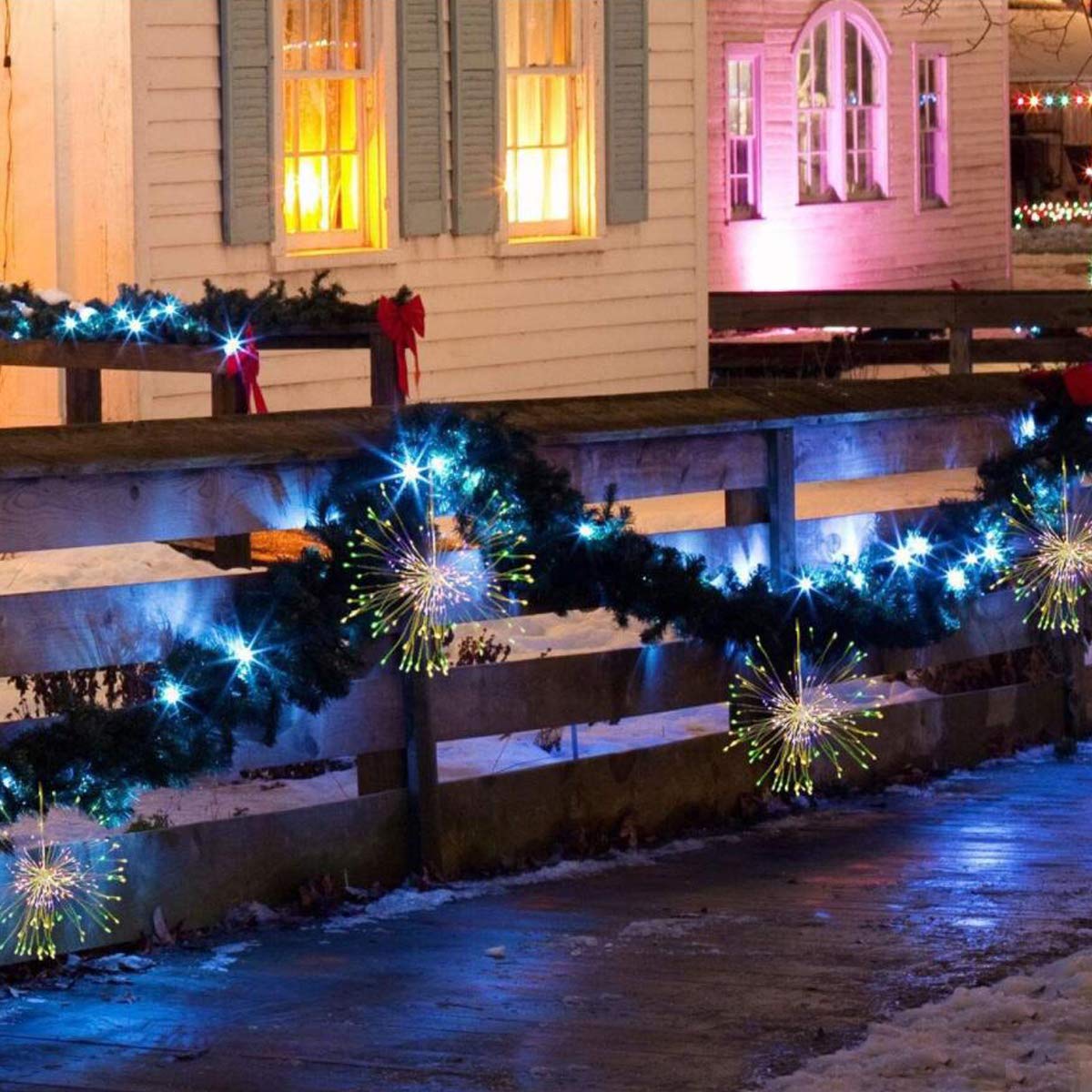 600 LED Solar Powered Copper Wire Fairy Lights - 10 Pack Waterproof Twinkle String Lights with 8 Modes | Perfect for Christmas Decorations, Birthday Parties, Bedroom Lighting, Wedding Decor & Outdoor Patio Ambiance