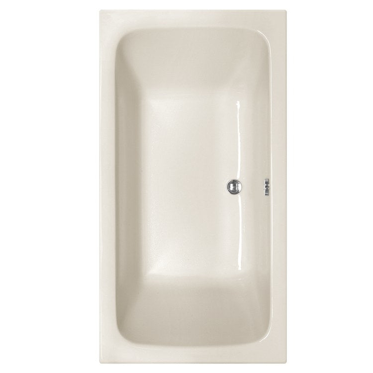 Kira Drop-In Bone Rectangle 6-Jet Acrylic Air Tub - 72 x 32 x 19.5 Inch Designer Collection - Perfect for Luxury Bathrooms & Spa Retreats