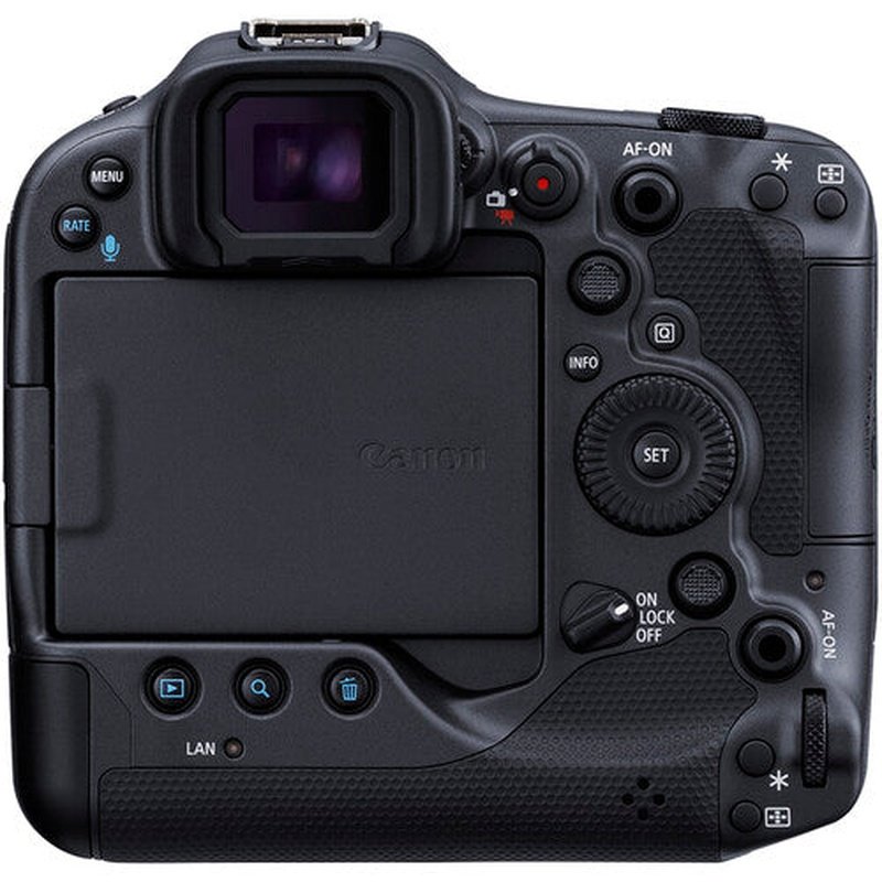 Canon EOS R3 Full Frame Mirrorless Digital Camera with 24.1MP, 8K Video, Eye Control AF - Professional Photography & Videography for Sports, Wildlife & Events