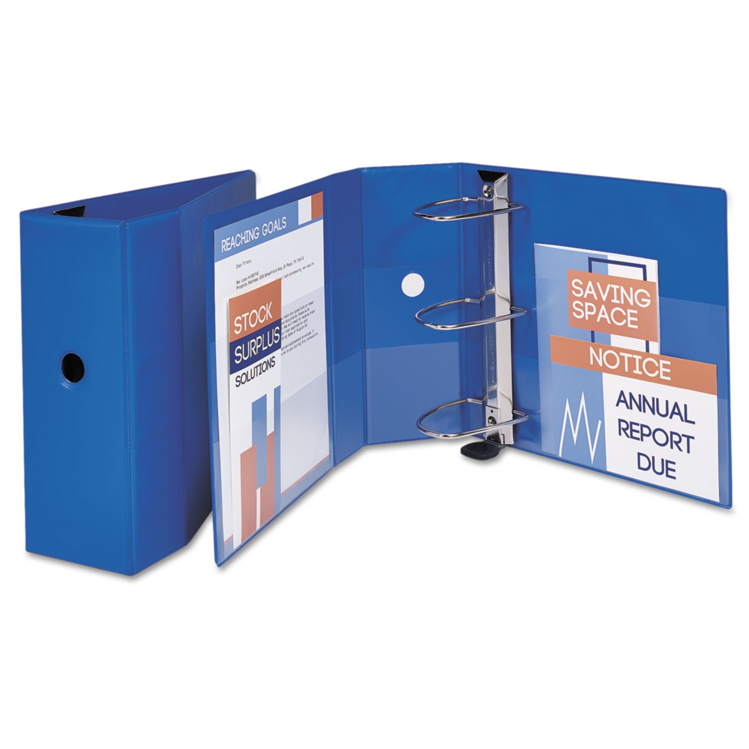 Avery Heavy-Duty 3-Ring Binder with D-Ring - 2 Inch White Binder for School, Office & Business Organization - Durable Document Binder for Reports, Presentations & Filing