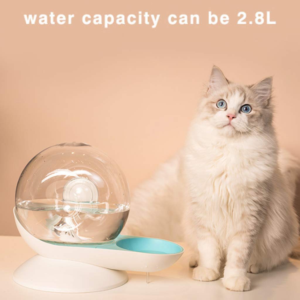 2.8L Snail Pet Water Dispenser - Automatic Dog Feeder for Home & Travel