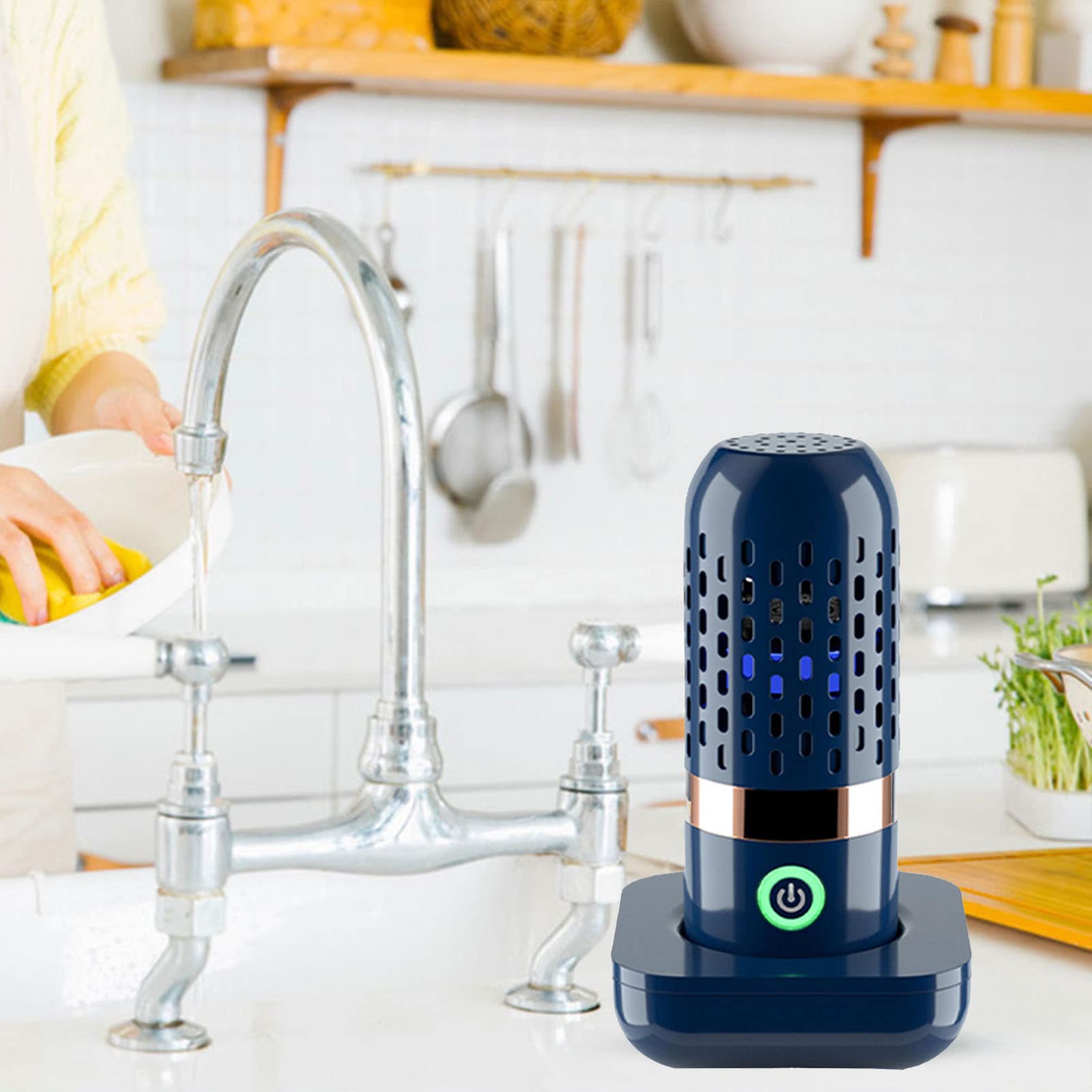RANRAO Fruit and Vegetable Washing Machine - Electric Fruit Purifier & Cleaner for Fresh Produce | Waterproof Kitchen Appliance for Washing Berries, Leafy Greens, and Organic Fruits | Perfect for Home, Restaurant, and Healthy Lifestyle