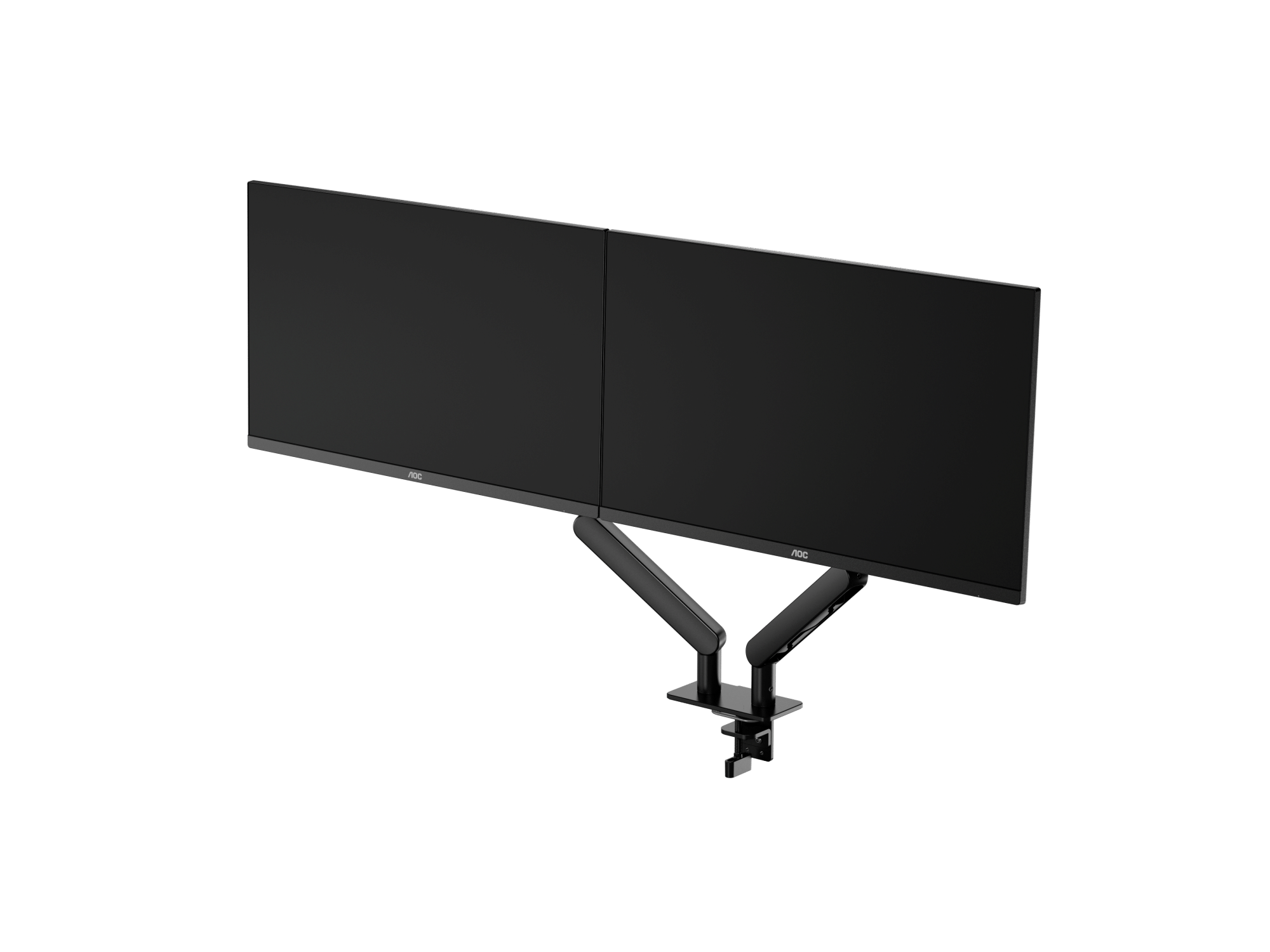 AOC AM420B Dual Monitor Stand - Adjustable Ergonomic Monitor Arm for 13-32