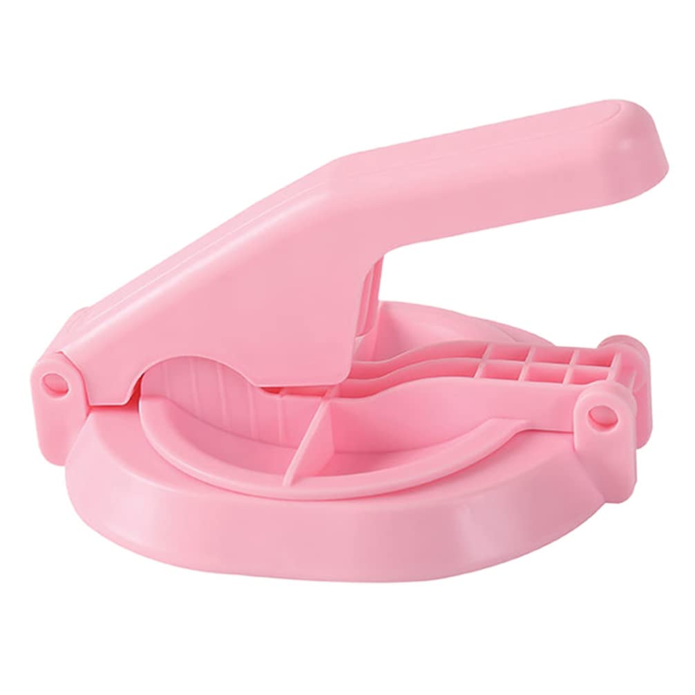 DOITOOL Dumpling Maker Press - Manual Dough Press for Dumplings, Tortillas, Pancakes, Pies & Tacos - Kitchen Gadget for Homemade Ravioli, Empanadas & Corn Tortillas (White) - Perfect for Family Cooking, Meal Prep & Party Snacks