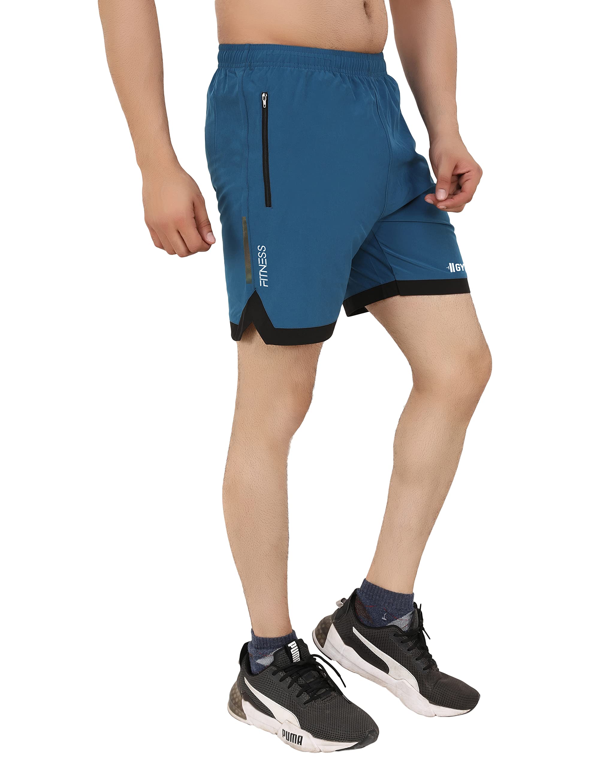 GYMIFIC Men's Dry Fit Running Shorts - Breathable Quick-Dry Workout Shorts for Gym, Jogging & Sports Training
