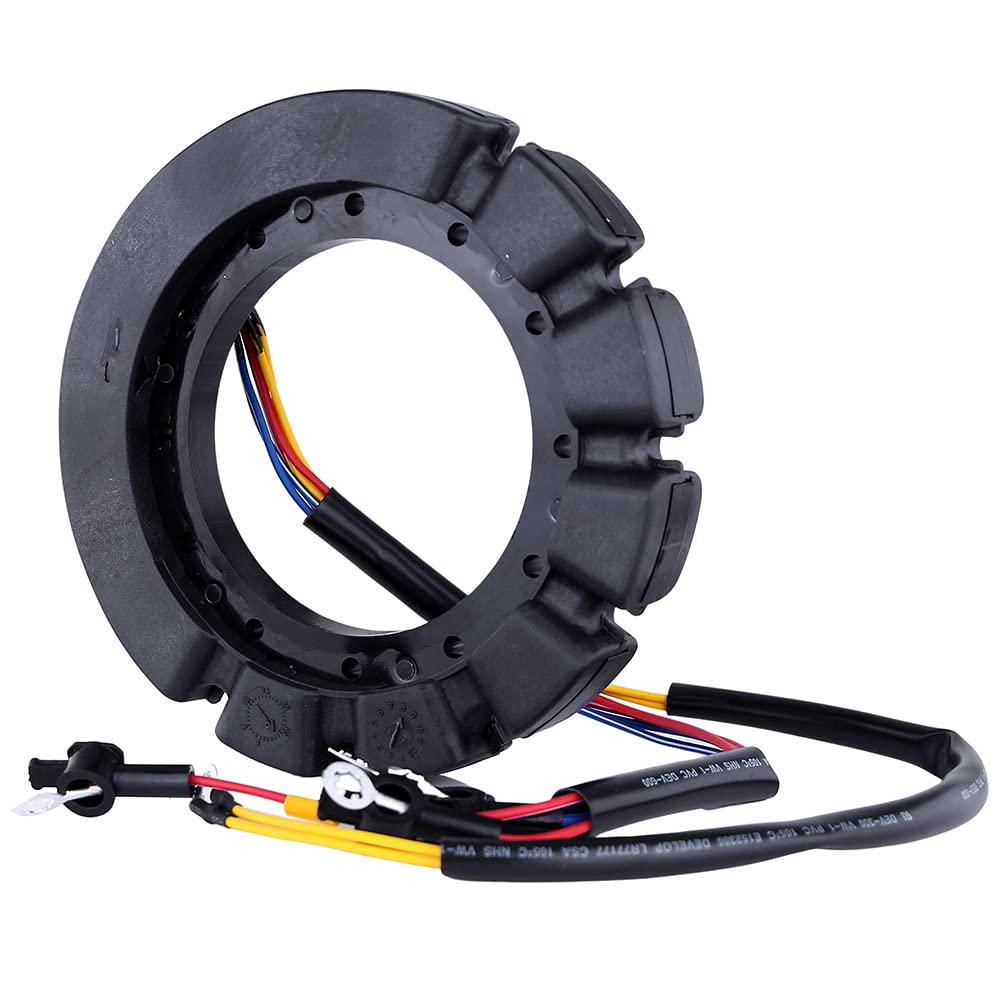 RAREELECTRICAL New Stator Replacement for Mercury Mariner 75HP 80HP 85HP 4 Cylinder Outboard Engines - Compatible with Part Numbers 398-5454A26 & 18-5859 - Perfect for Boat Engine Repair & Maintenance