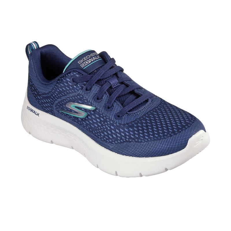 GO WALK FLEX 124830/NVTQ - Comfortable Slip-On Walking Shoes for Men & Women - Perfect for Travel, Work & Everyday Wear