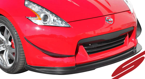 2009-2012 Nissan 370Z Z34 Front Canards Splitters - KB111213 - Aerodynamic Upgrade for Track & Street Performance