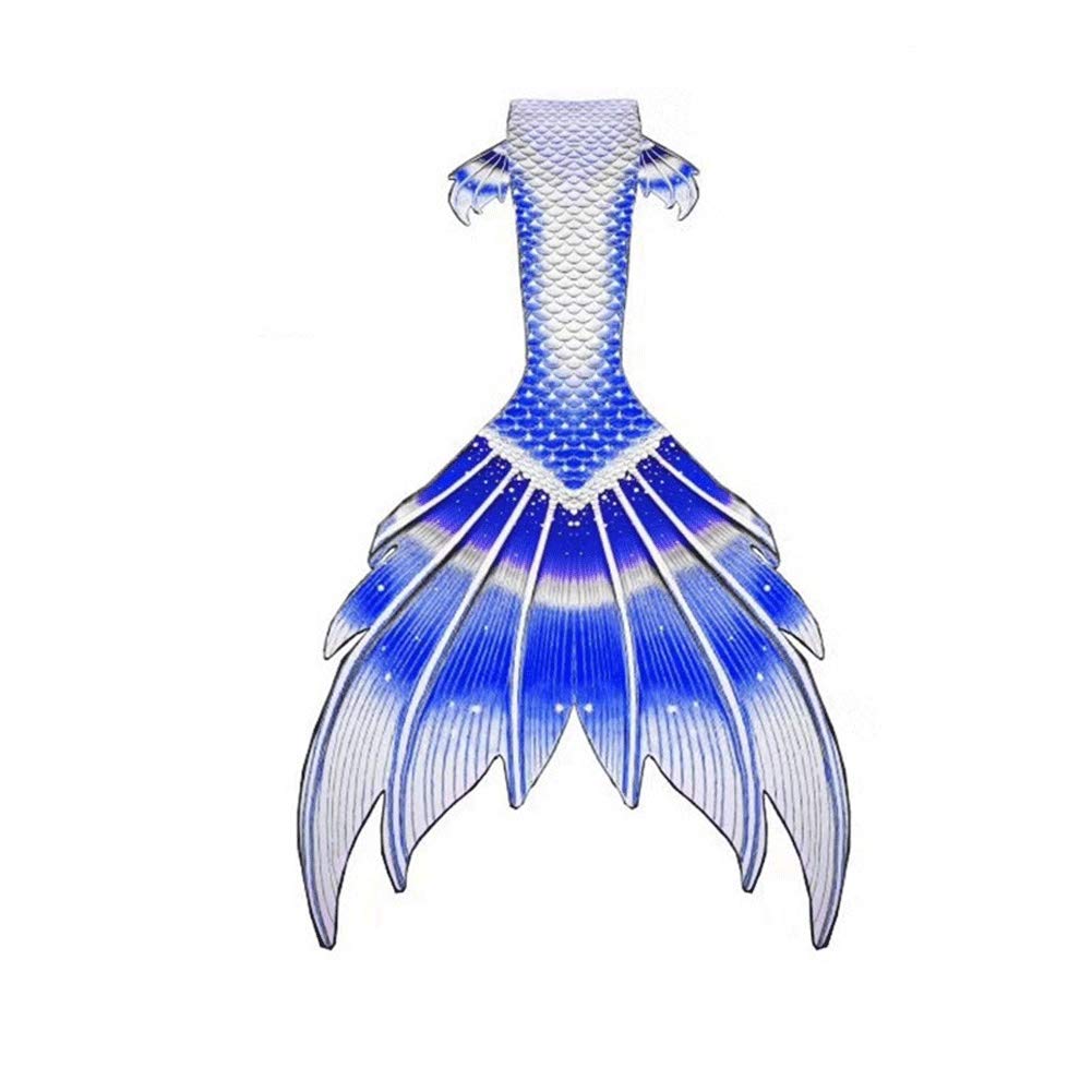 Swimmable Mermaid Tail Bikini Set for Kids & Adults - Girls Mermaid Swimwear Costume with Adjustable Tail (Style N) | Perfect for Pool Parties, Beach Vacations & Underwater Photography