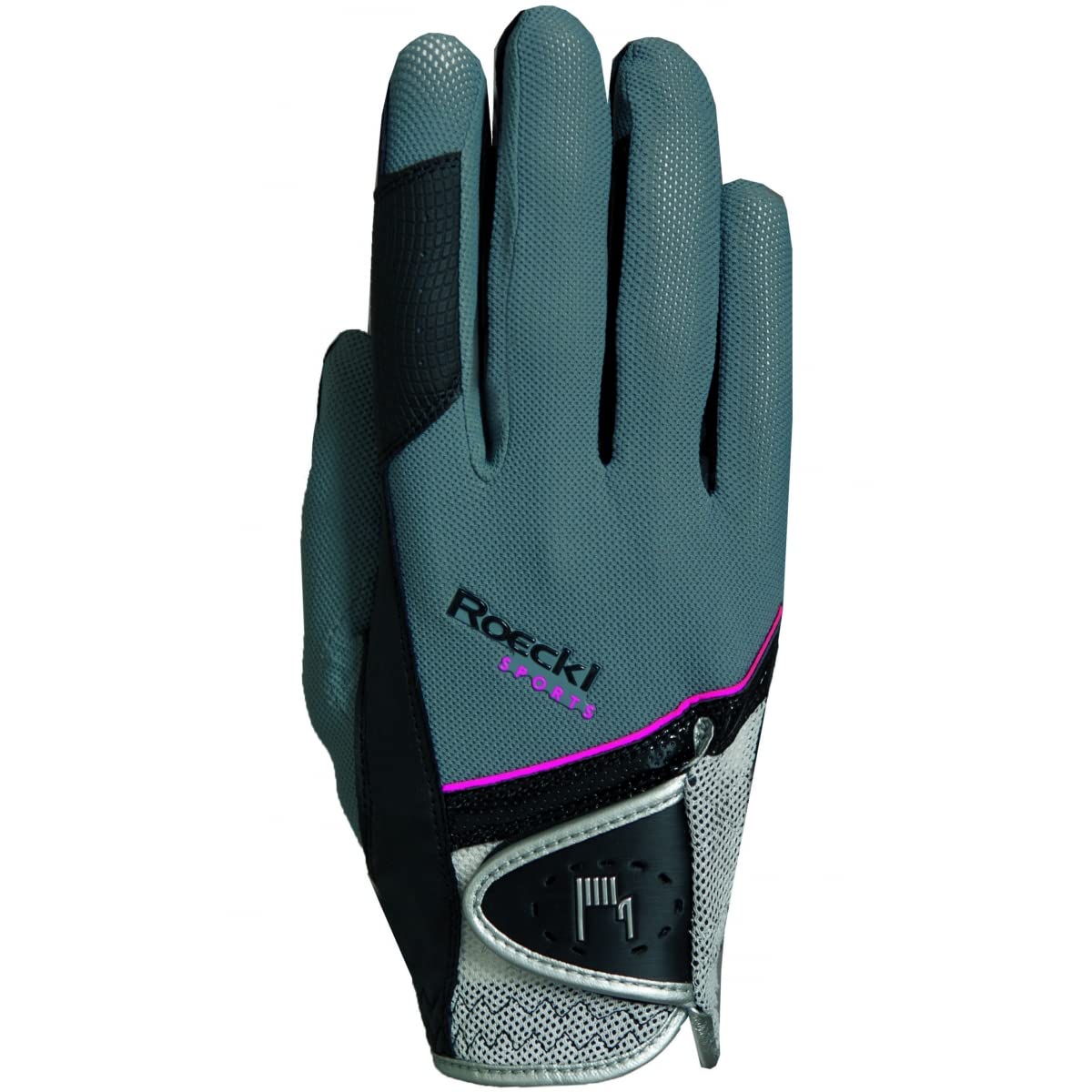 Roeckl Madrid Unisex Gloves Size 8 - Black & Red Winter Gloves for Men & Women | Warm Touchscreen Gloves for Driving, Cycling & Outdoor Activities