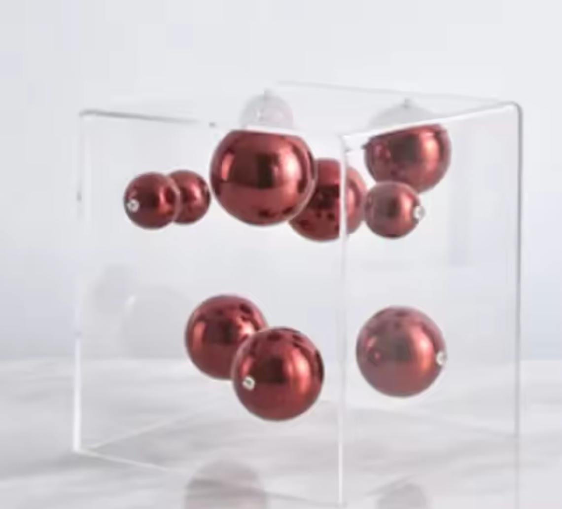 Modern Dot Art Cube - 3D Geometric Puzzle for Stress Relief & Home Decor | Perfect for Office, Living Room & Gifts