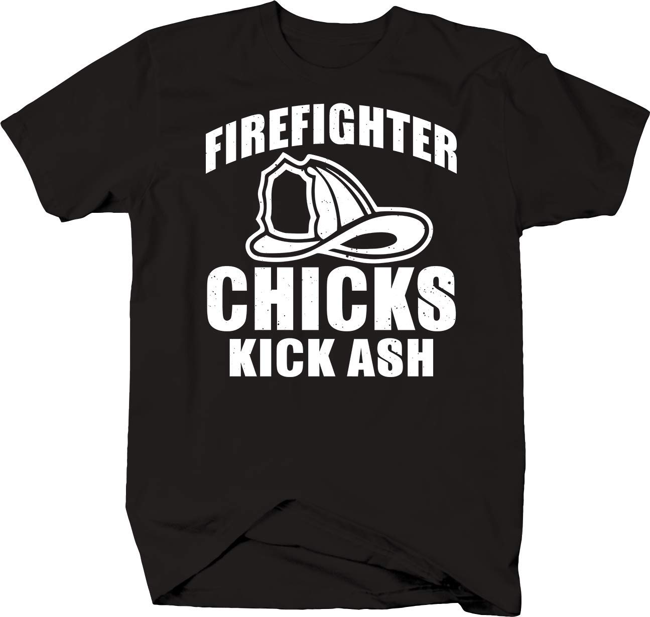 Firefighter Chicks Kick Ash T-Shirt - Funny Firefighter Apparel for Women - Perfect for Firefighter Gifts, Workouts, and Casual Wear