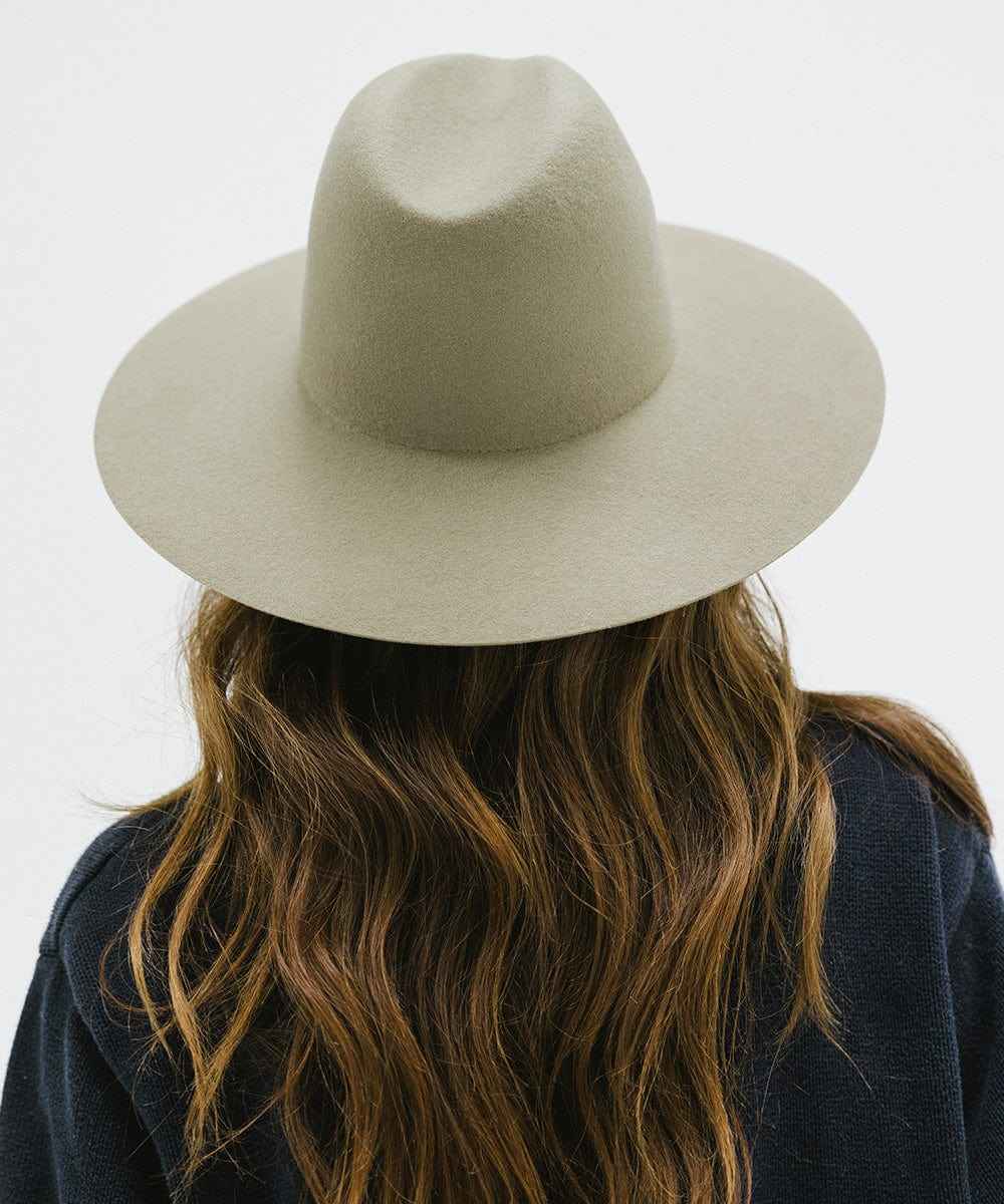 Emma Wide Brim Fedora Hat for Women - Stylish Sun Hat with UPF 50+ Protection - Perfect for Beach, Outdoor, and Summer Fashion