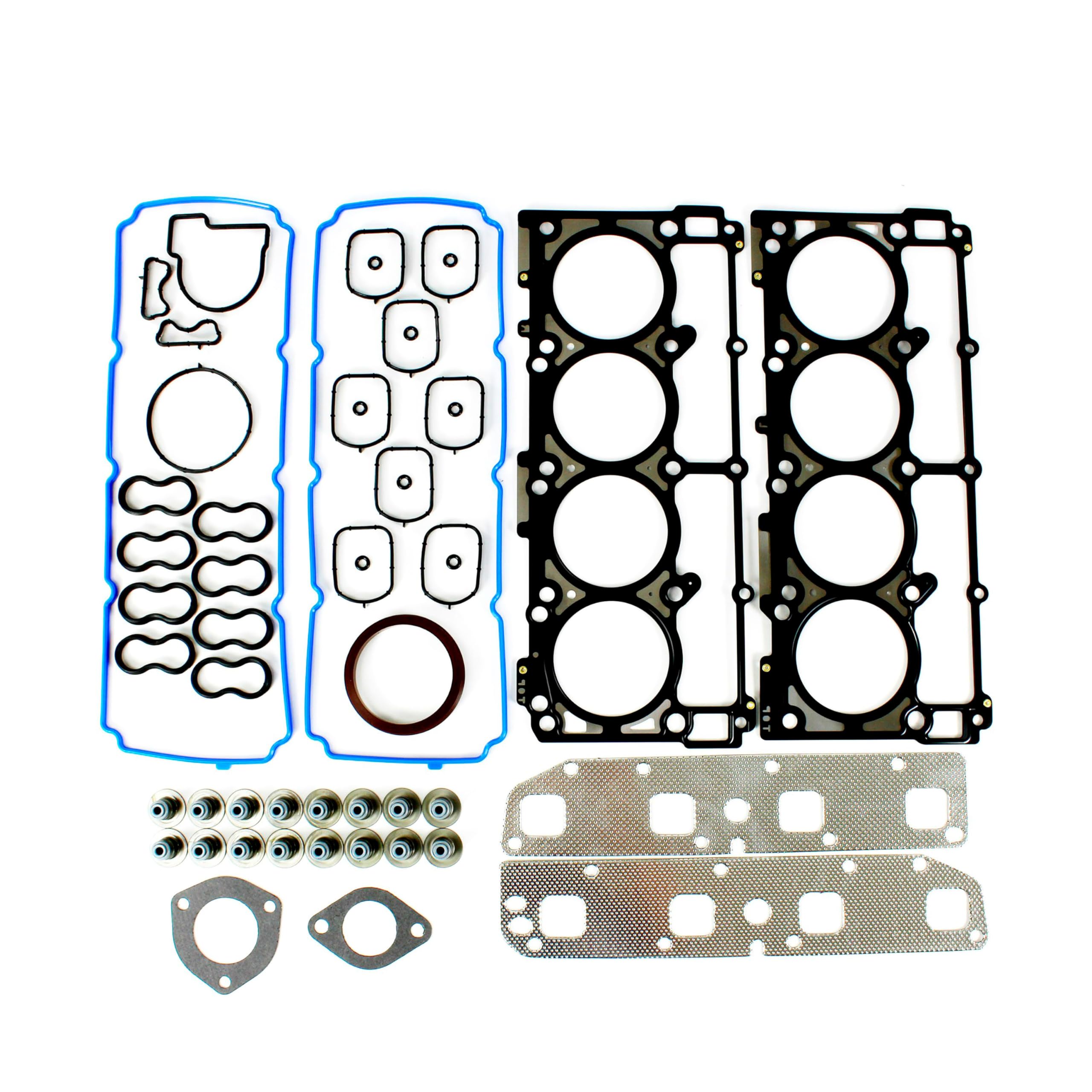 DNJ HGB1161 Cylinder Head Gasket Set with Head Bolt Kit Compatible with 2007-2008 Chrysler 300 5.7L 345cid V8 OHV Engine - Perfect for Engine Repair & Maintenance