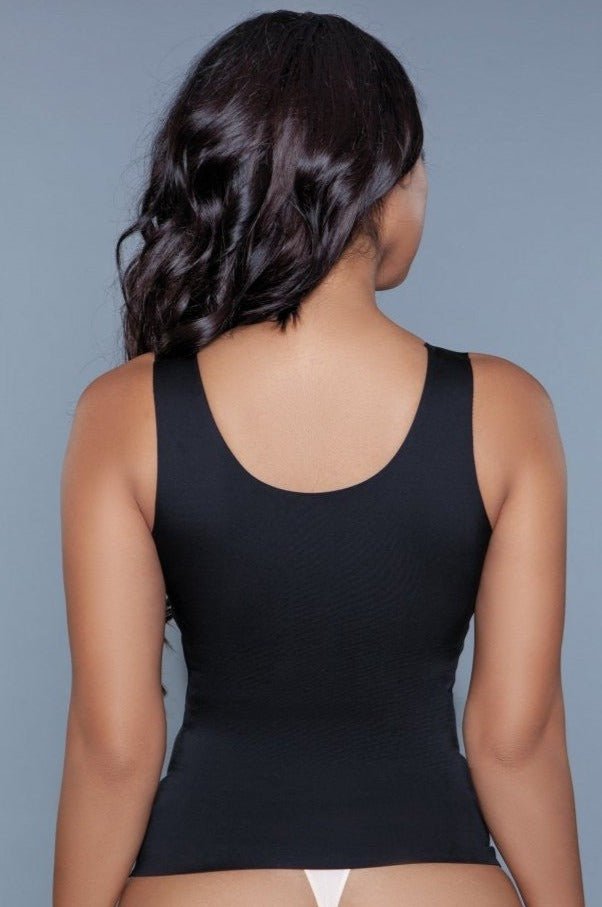 BeWicked Women's Miraculous Shapewear Top 2041 - Seamless Tummy Control Bodysuit for Smoothing & Slimming - Perfect for Dresses, Workwear & Special Occasions