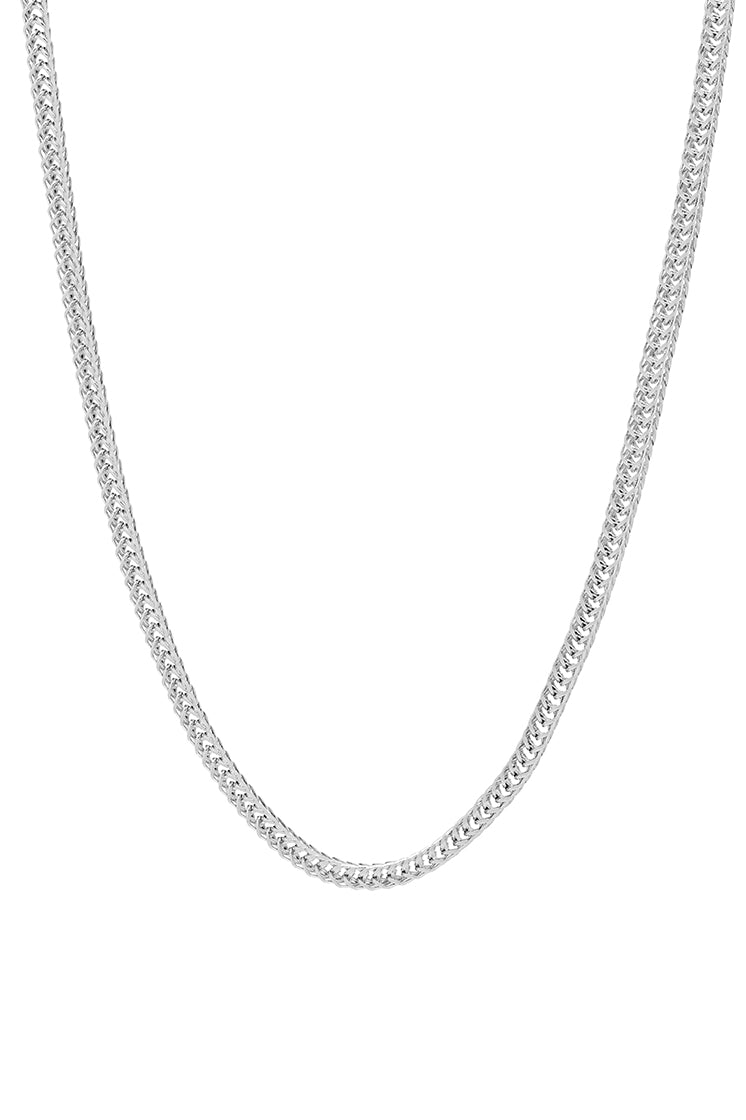 Stylish Men's Fox Tail Chain Necklace - Punk Gothic Hipster Jewelry for Men - Perfect for Parties, Concerts & Alternative Fashion