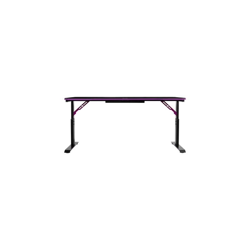 Cooler Master CMI GD160 PRV1 CM GD160 Gaming Desk - Ergonomic RGB LED Computer Desk for PC & Console Gamers - Perfect for Home Office, Streaming & Esports Setup