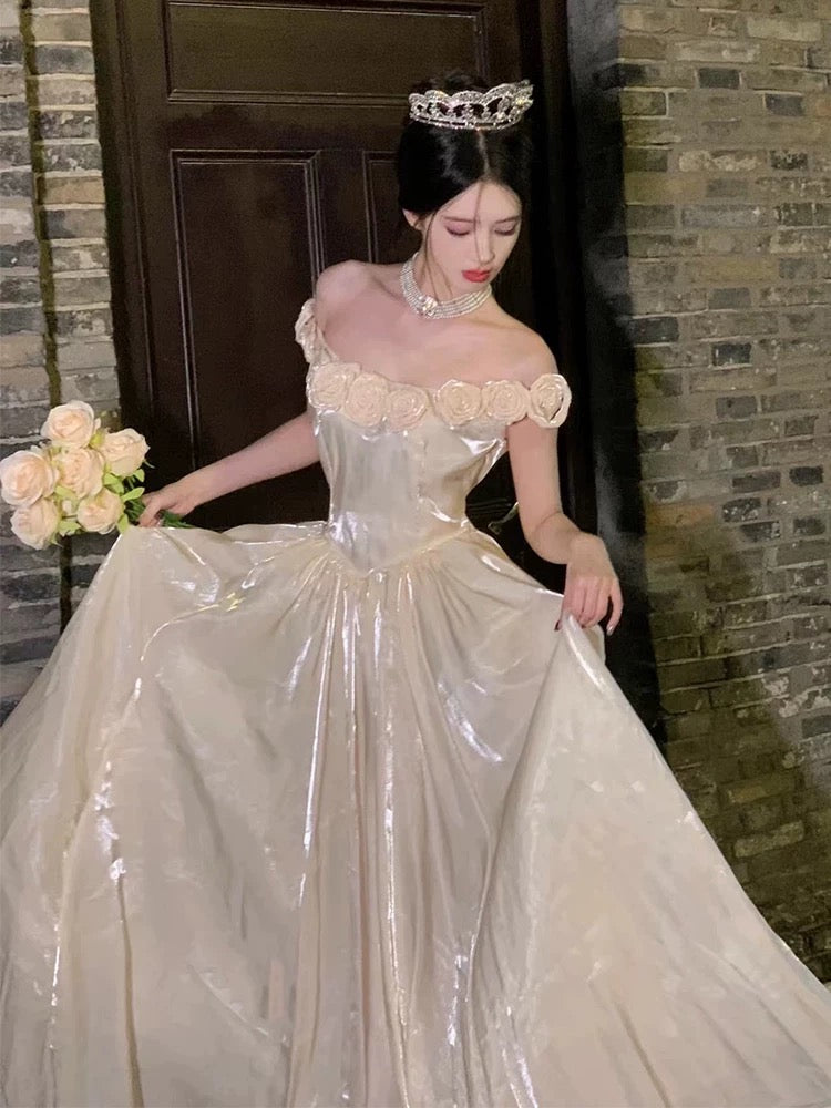 Elegant Off-the-Shoulder A-Line Long Prom Dress for Formal Parties & Special Occasions - Style J5533 | Perfect for Homecoming, Graduation & Evening Events