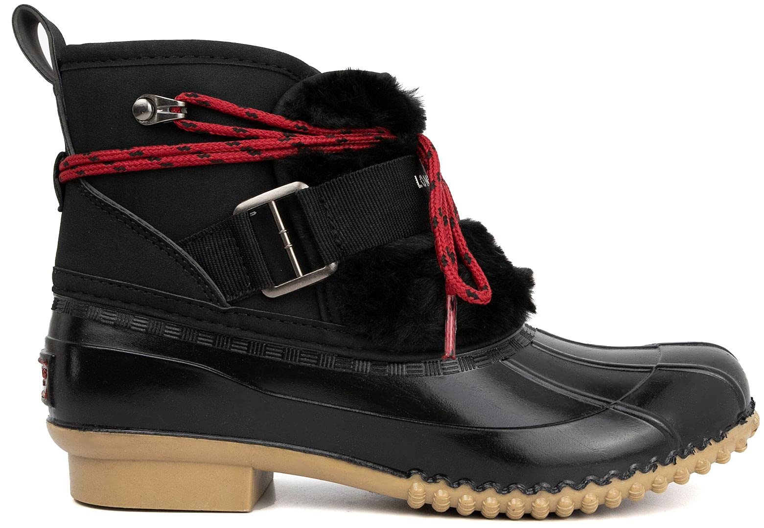 London Fog Women's Whisper Duck Boot - Waterproof Winter Snow Boots for Women, Comfortable & Warm Ankle Boots for Hiking, Walking, and Outdoor Activities