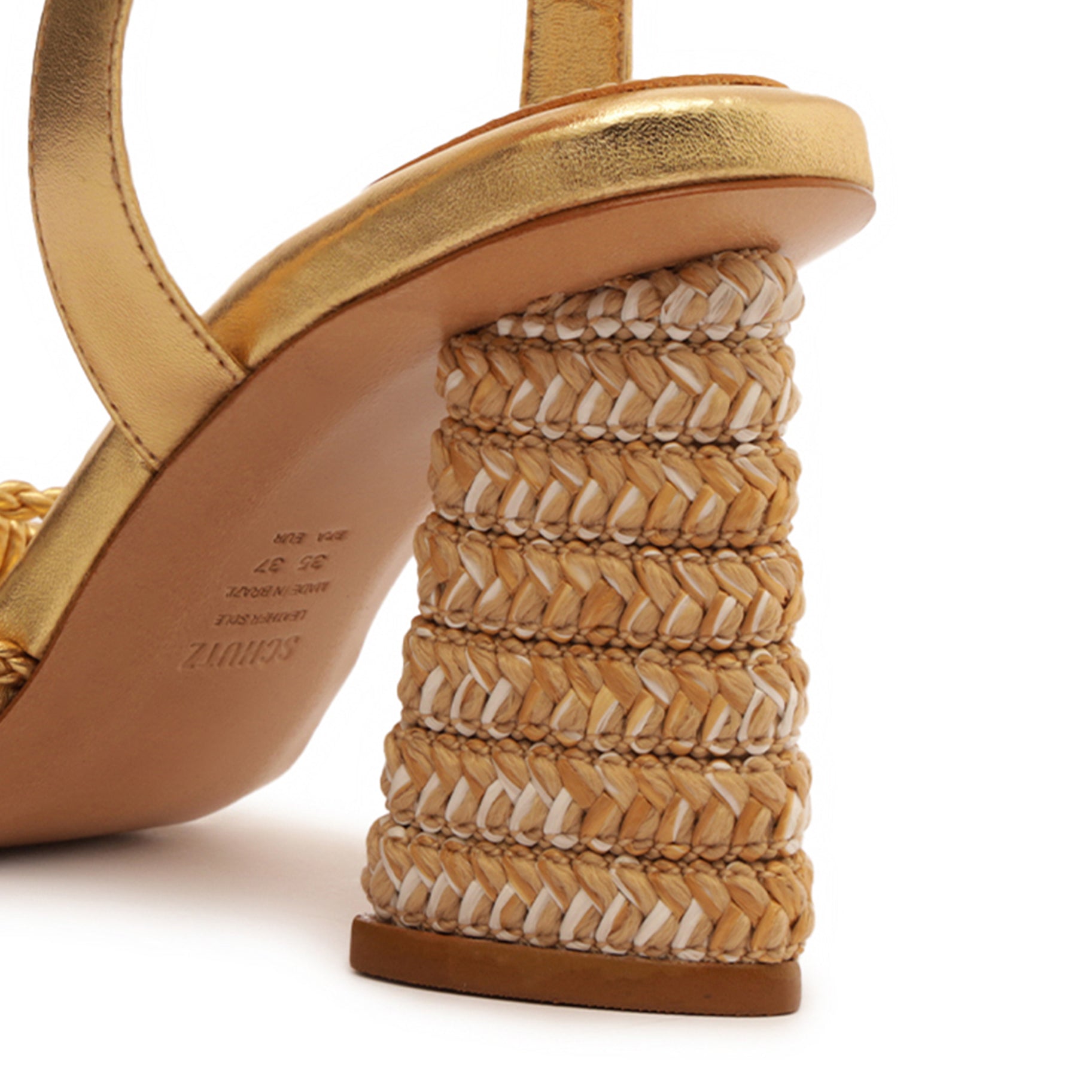 Amara Nappa Metallic Sandals for Women - Comfortable Leather Dress Sandals with Stylish Metallic Finish | Perfect for Weddings, Parties & Summer Outfits