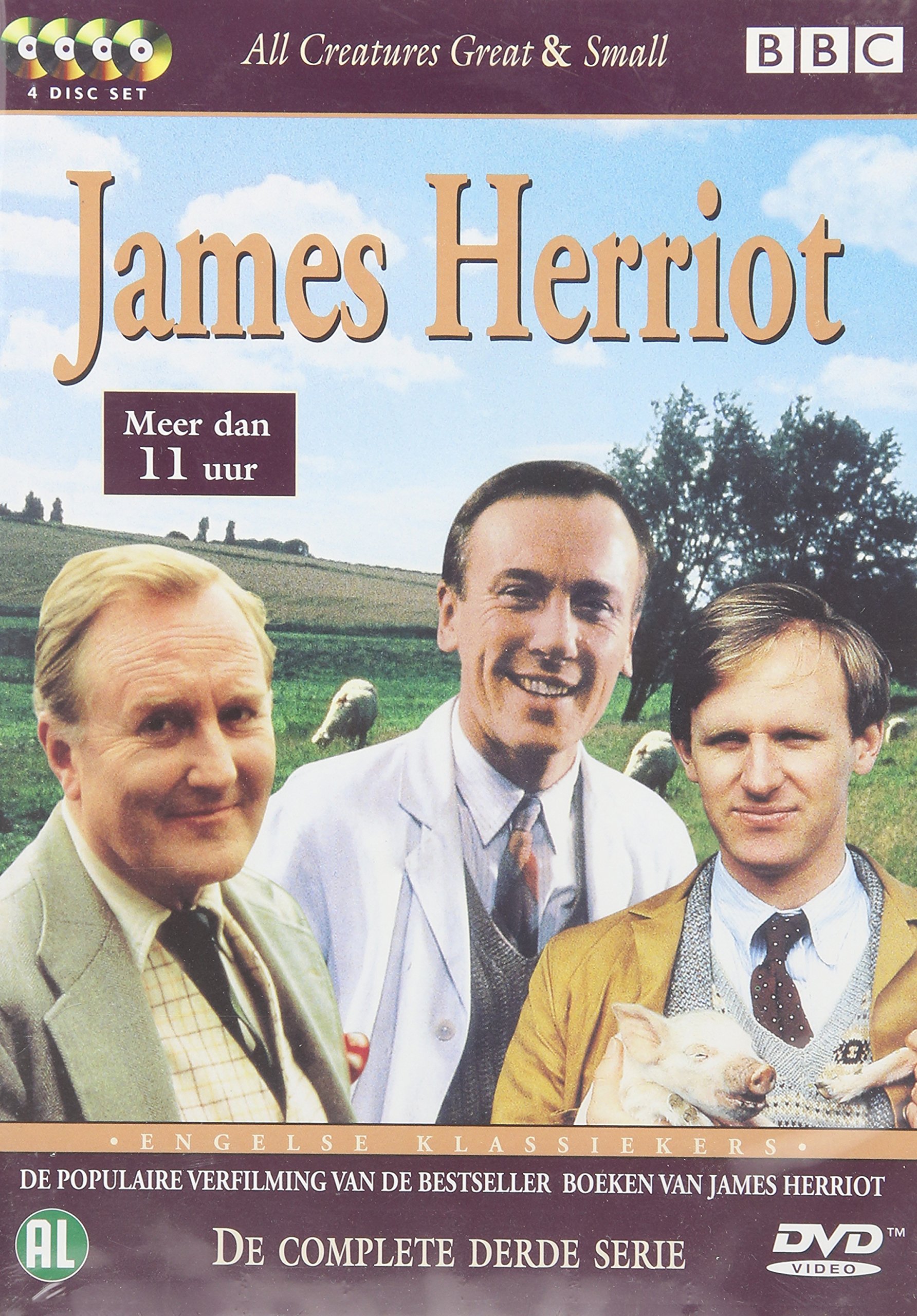 All Creatures Great and Small Season 3 DVD - Heartwarming British Veterinary Drama Series | Perfect for Family Movie Nights & Animal Lovers