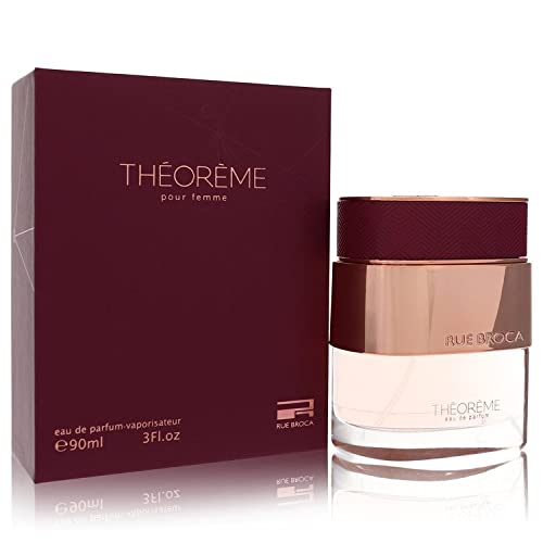 Rue Broca Theoreme Eau De Parfum Spray for Women - 3 oz Floral Fragrance | Long-Lasting Luxury Perfume | Gift for Her | Perfect for Date Night, Office & Special Occasions