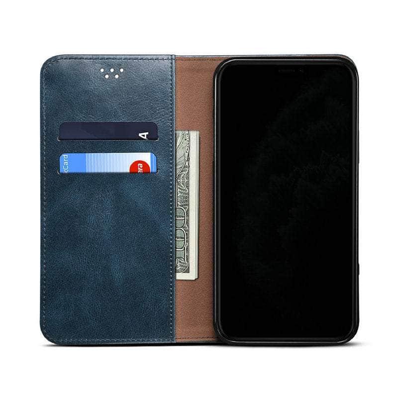 Samsung Galaxy S23 Plus Leather Magnetic Book Cover Case - Premium Protection for Work, Travel & Everyday Use