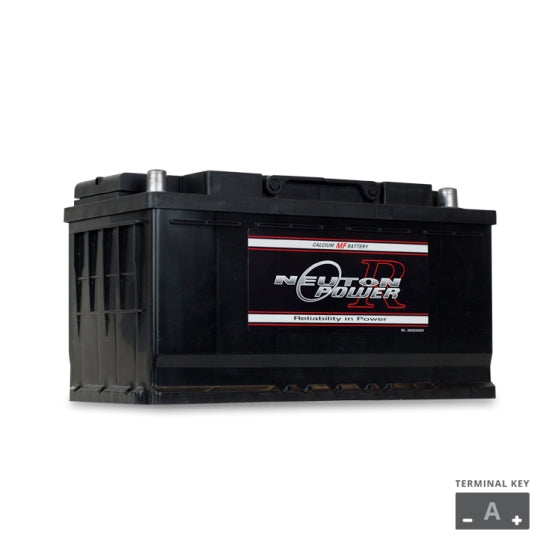 Neuton Power DIN100 Car Battery - High Performance 12V Automotive Battery for Cars, Trucks & SUVs - Reliable Cold Cranking Power for Winter & Extreme Weather Driving